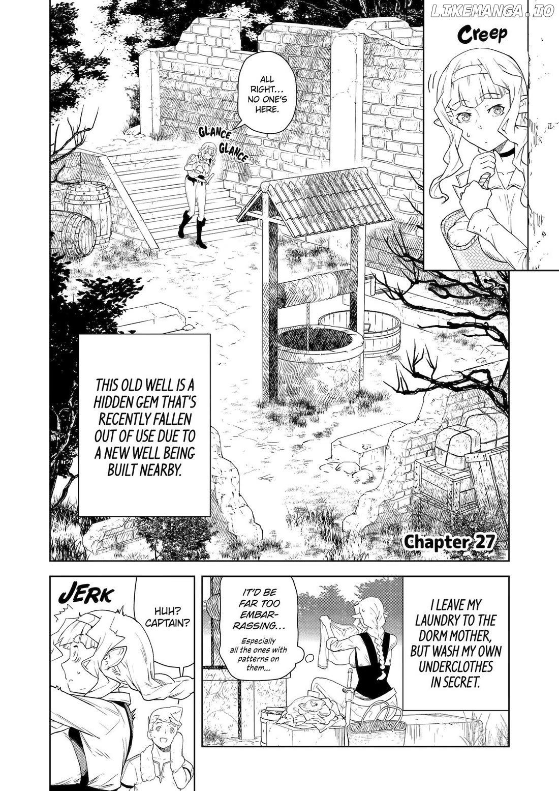 Even The Captain Knight, Miss Elf, Wants To Be A Maiden. Chapter 27 - page 2