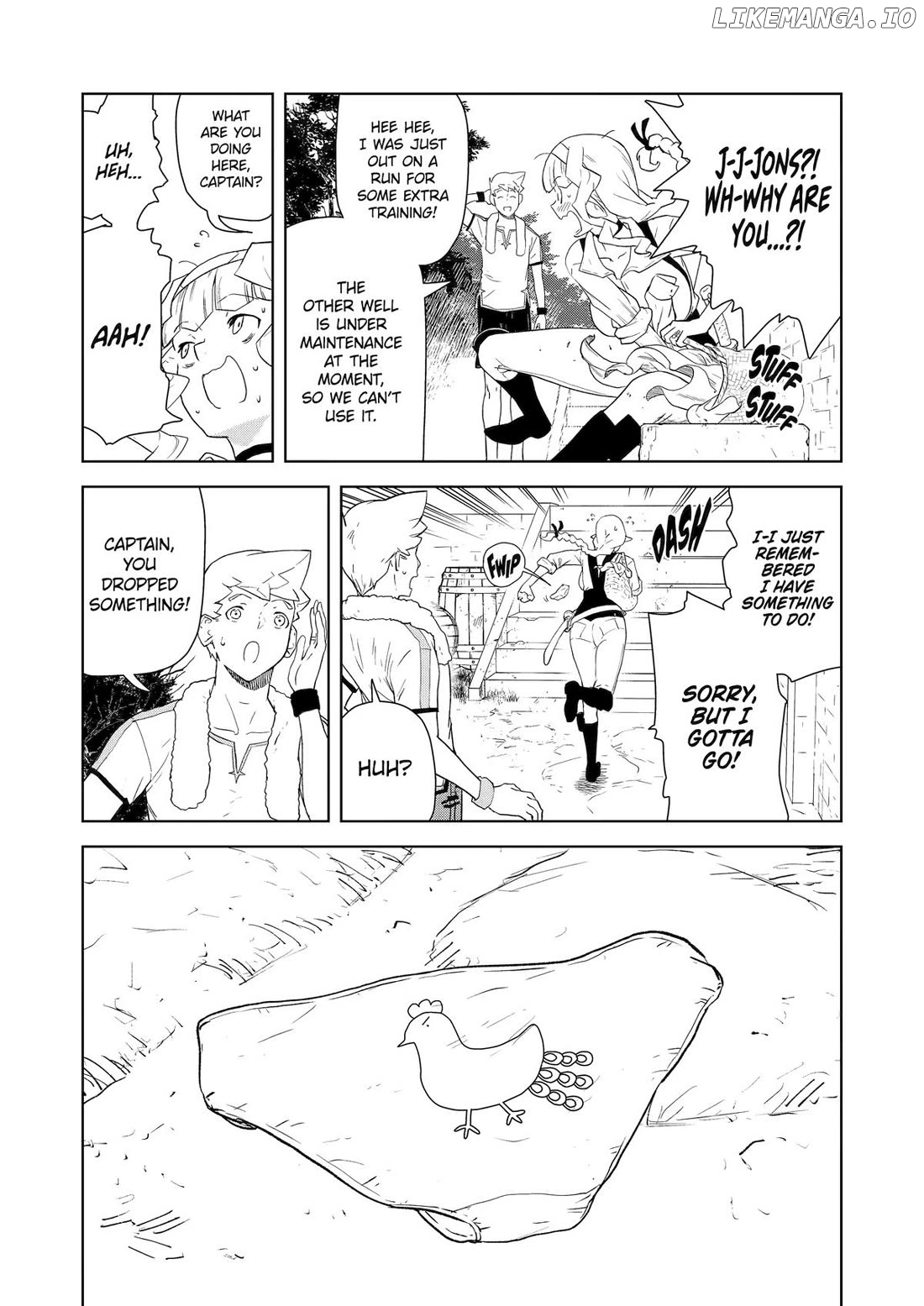 Even The Captain Knight, Miss Elf, Wants To Be A Maiden. Chapter 27 - page 3