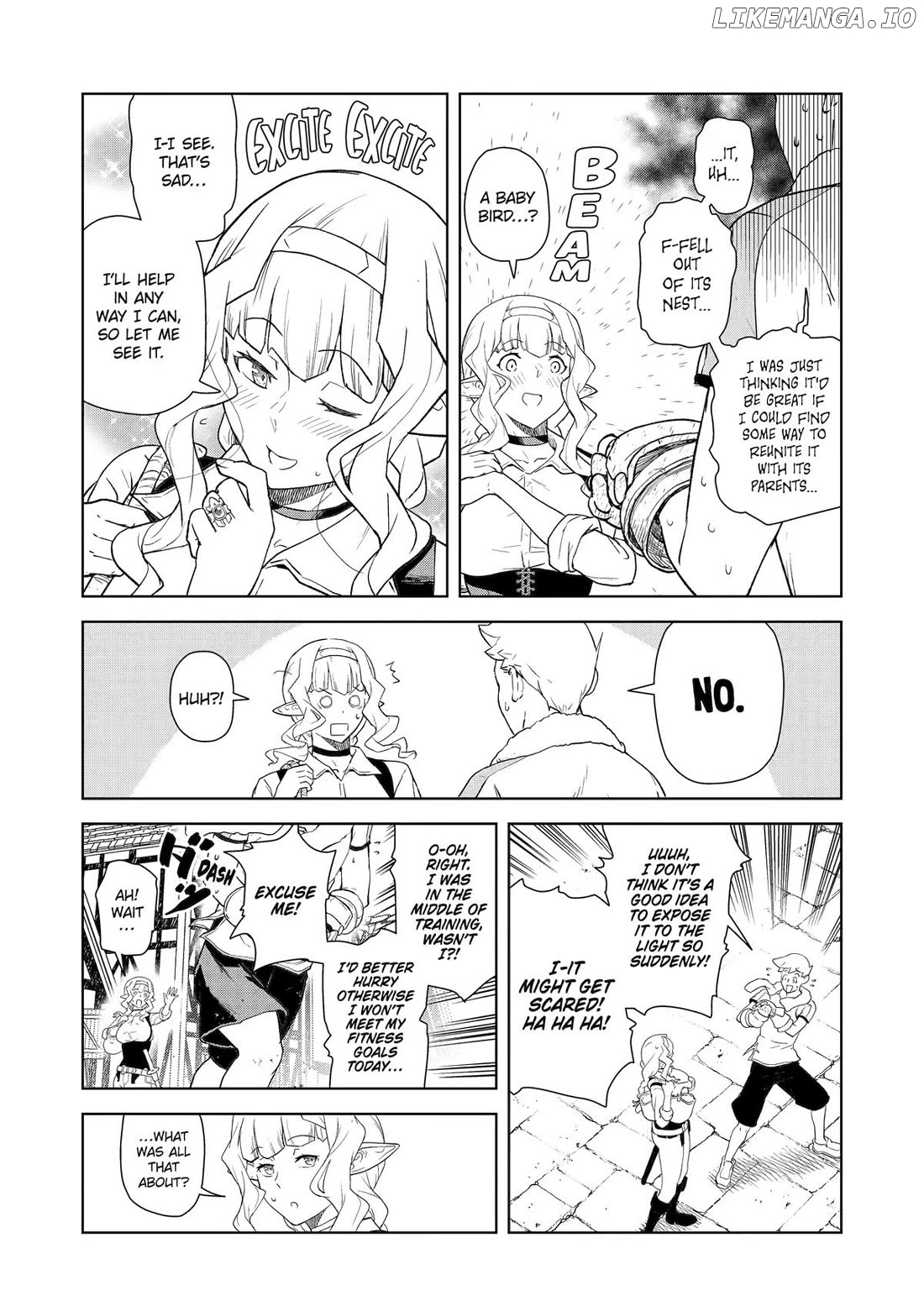 Even The Captain Knight, Miss Elf, Wants To Be A Maiden. Chapter 27 - page 7