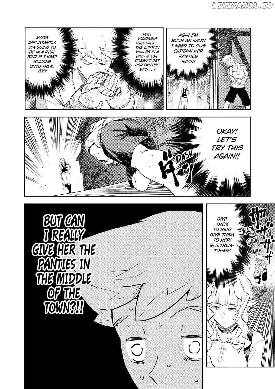 Even The Captain Knight, Miss Elf, Wants To Be A Maiden. Chapter 27 - page 8
