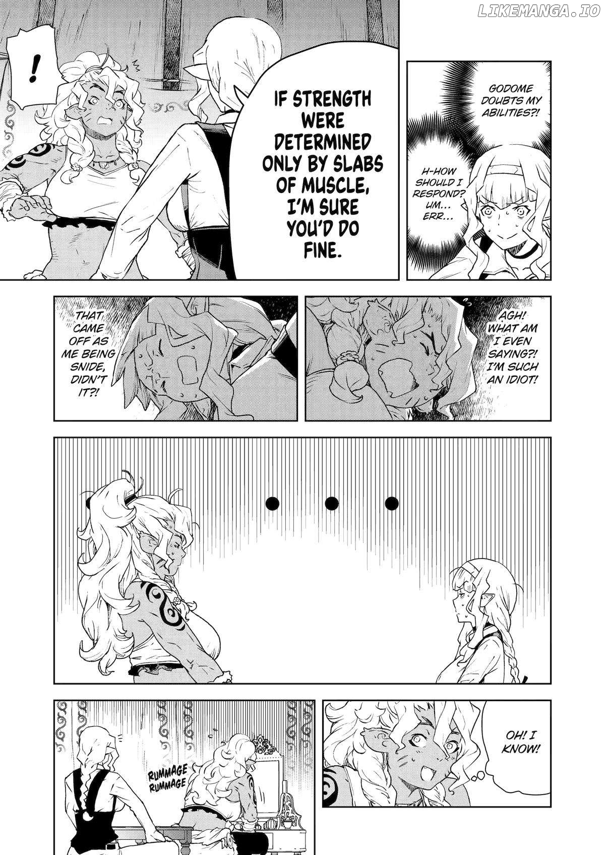 Even The Captain Knight, Miss Elf, Wants To Be A Maiden. Chapter 28 - page 9