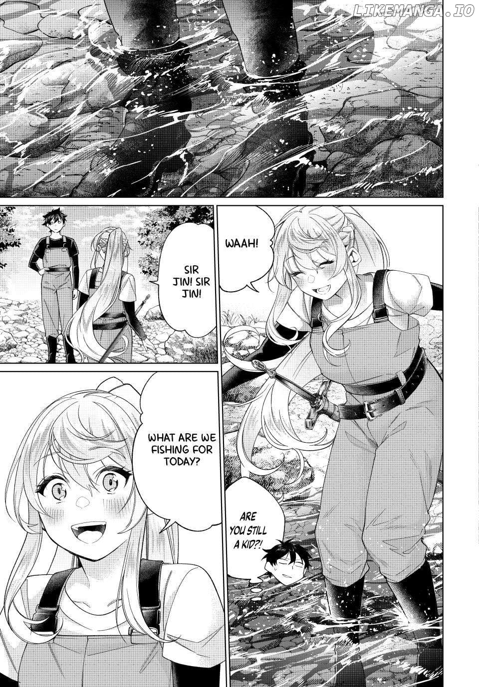 All My Neighbors are Convinced the Female Knight from My Rice Field Is My Wife Chapter 58 - page 5