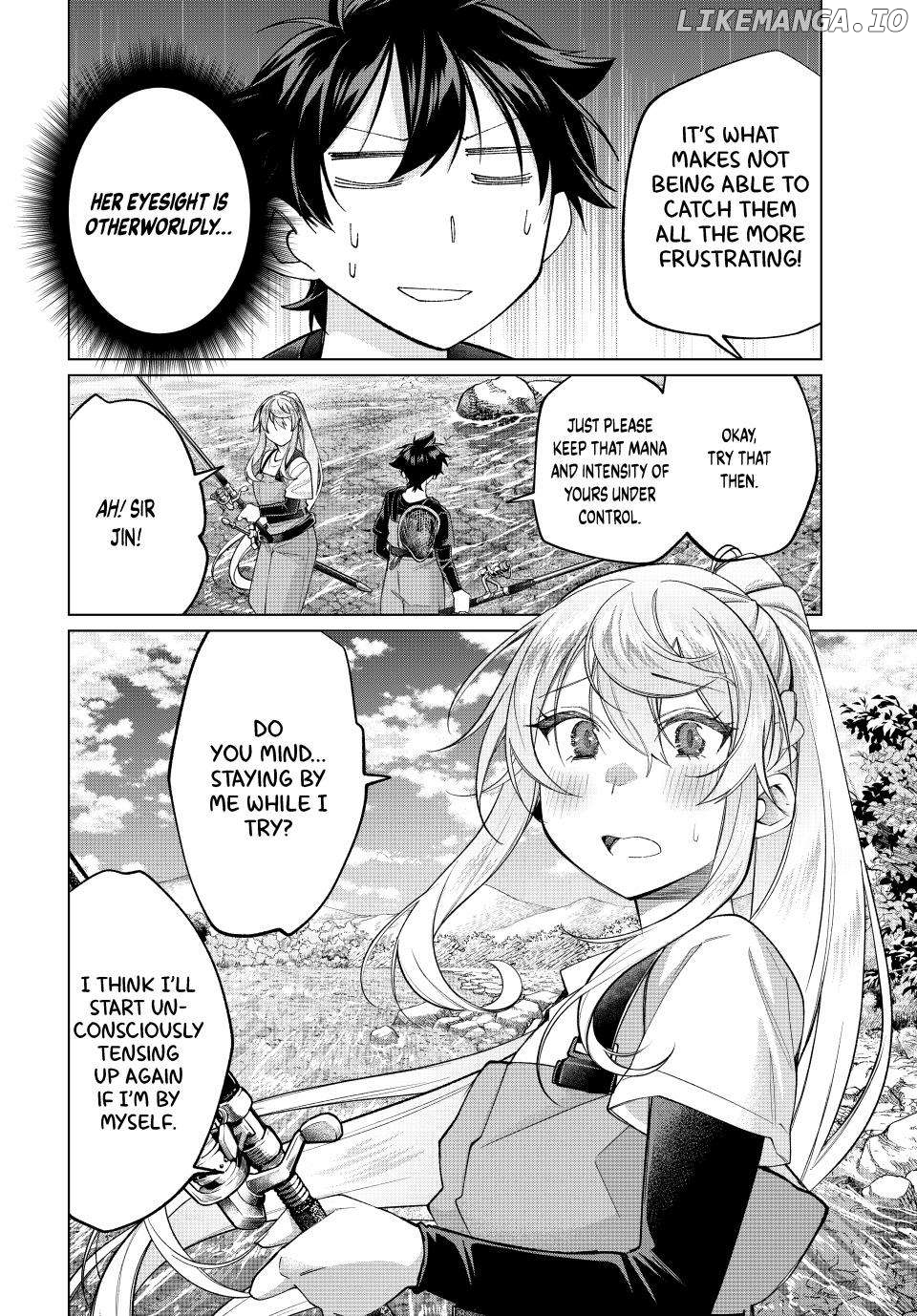 All My Neighbors are Convinced the Female Knight from My Rice Field Is My Wife Chapter 59 - page 12