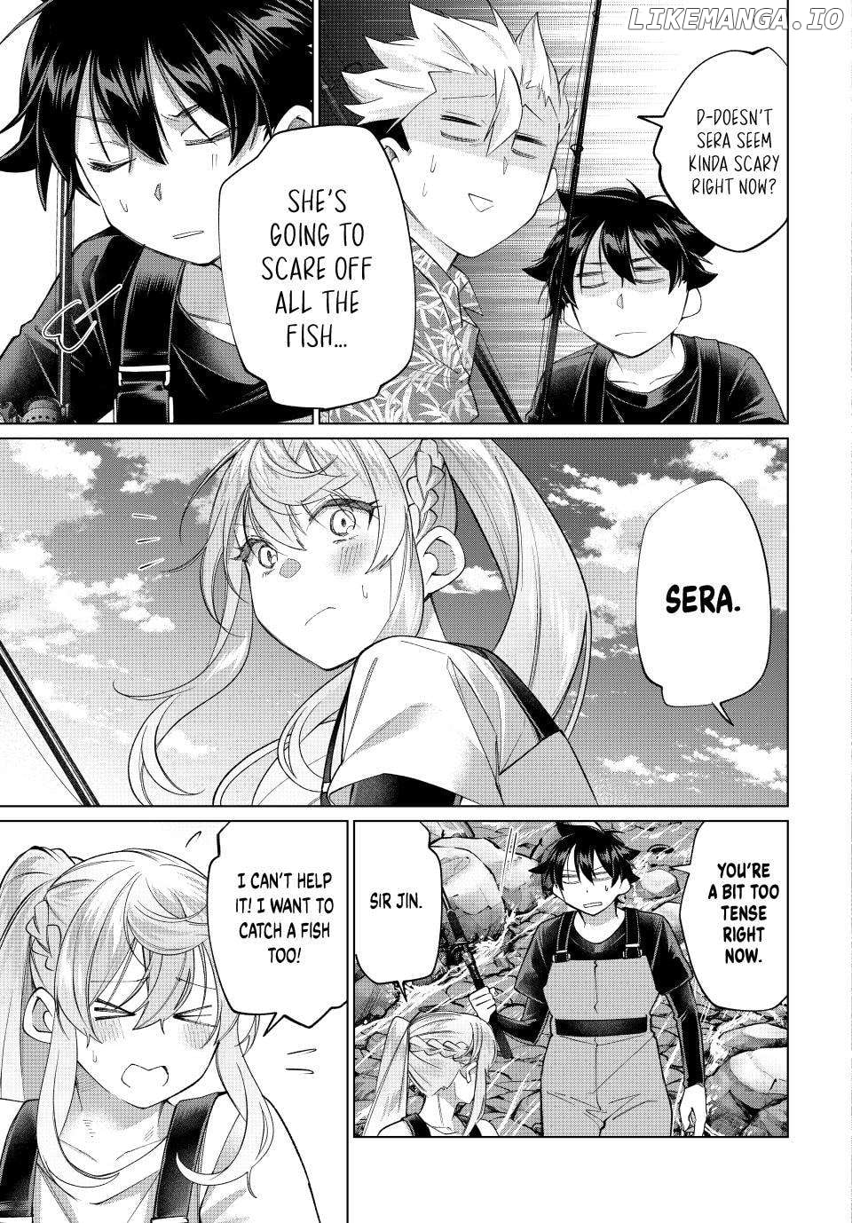 All My Neighbors are Convinced the Female Knight from My Rice Field Is My Wife Chapter 59 - page 5