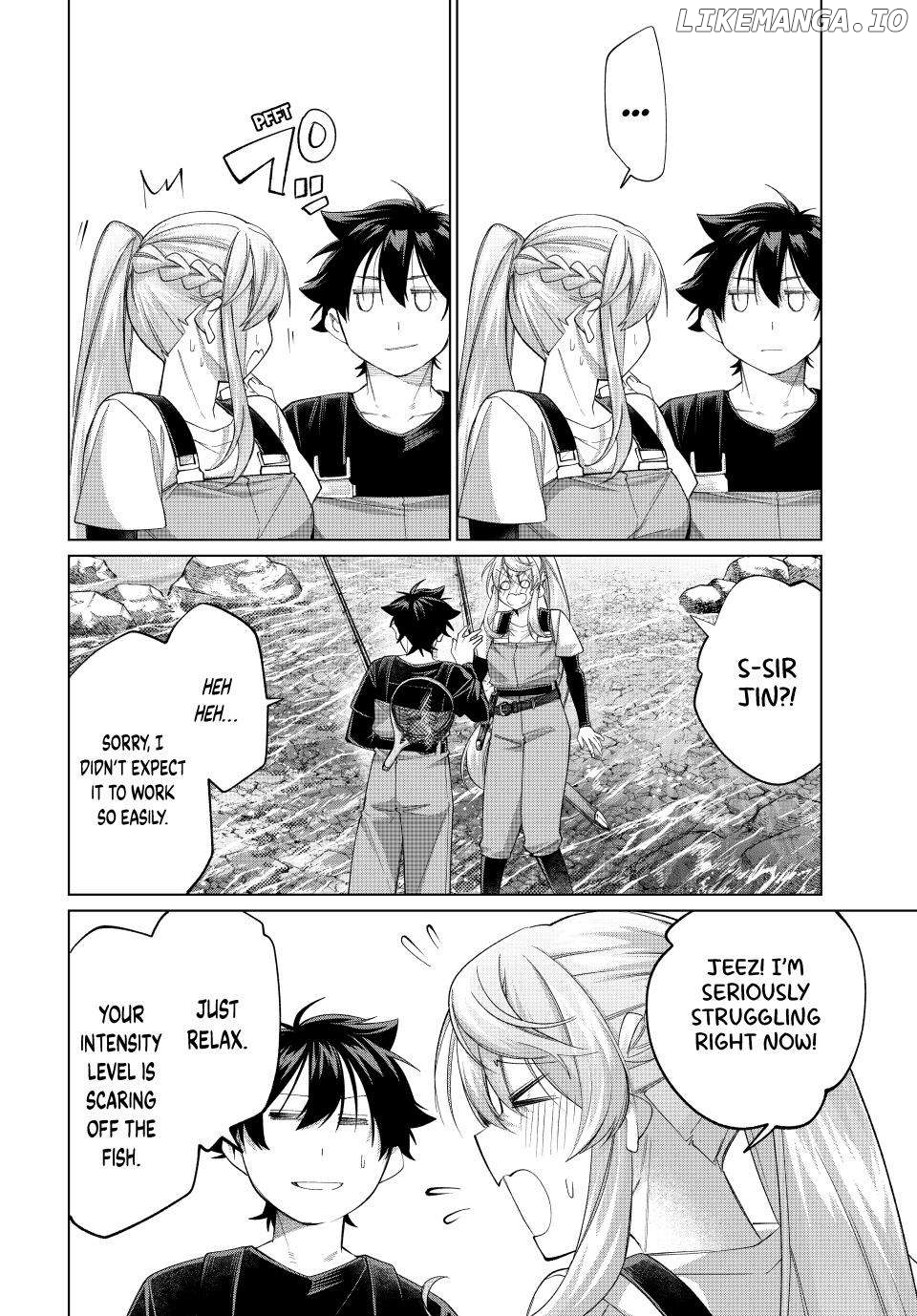 All My Neighbors are Convinced the Female Knight from My Rice Field Is My Wife Chapter 59 - page 8