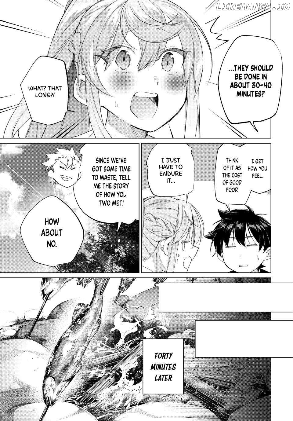 All My Neighbors are Convinced the Female Knight from My Rice Field Is My Wife Chapter 60 - page 11