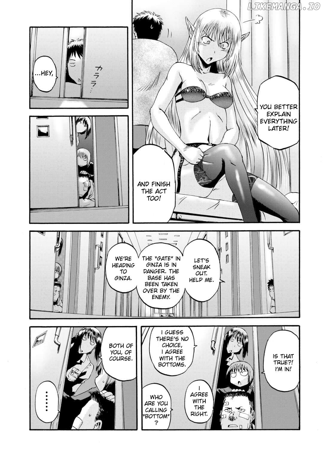 Gate - Jietai Kare no Chi nite, Kaku Tatakeri Chapter 134 - page 32