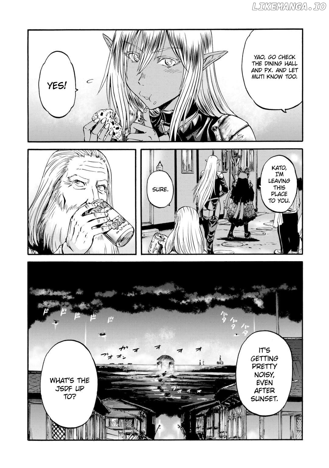 Gate - Jietai Kare no Chi nite, Kaku Tatakeri Chapter 134 - page 4