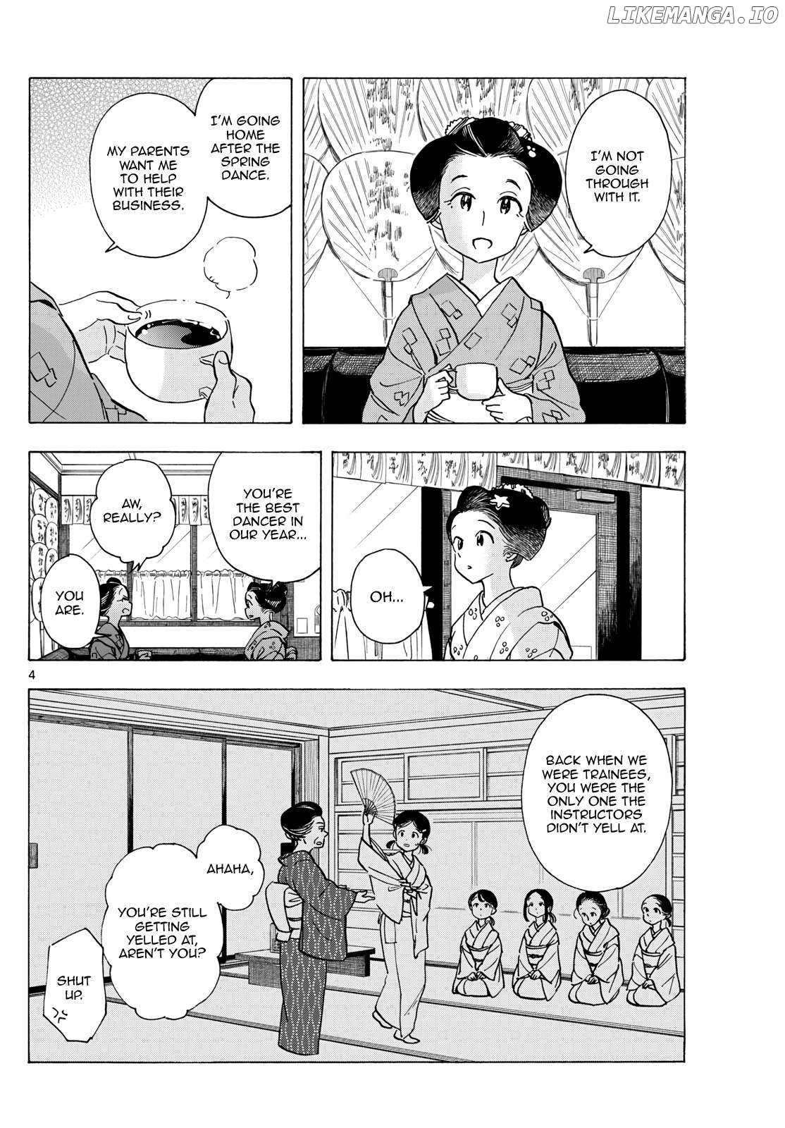 Kiyo in Kyoto: From the Maiko House Chapter 280 - page 4