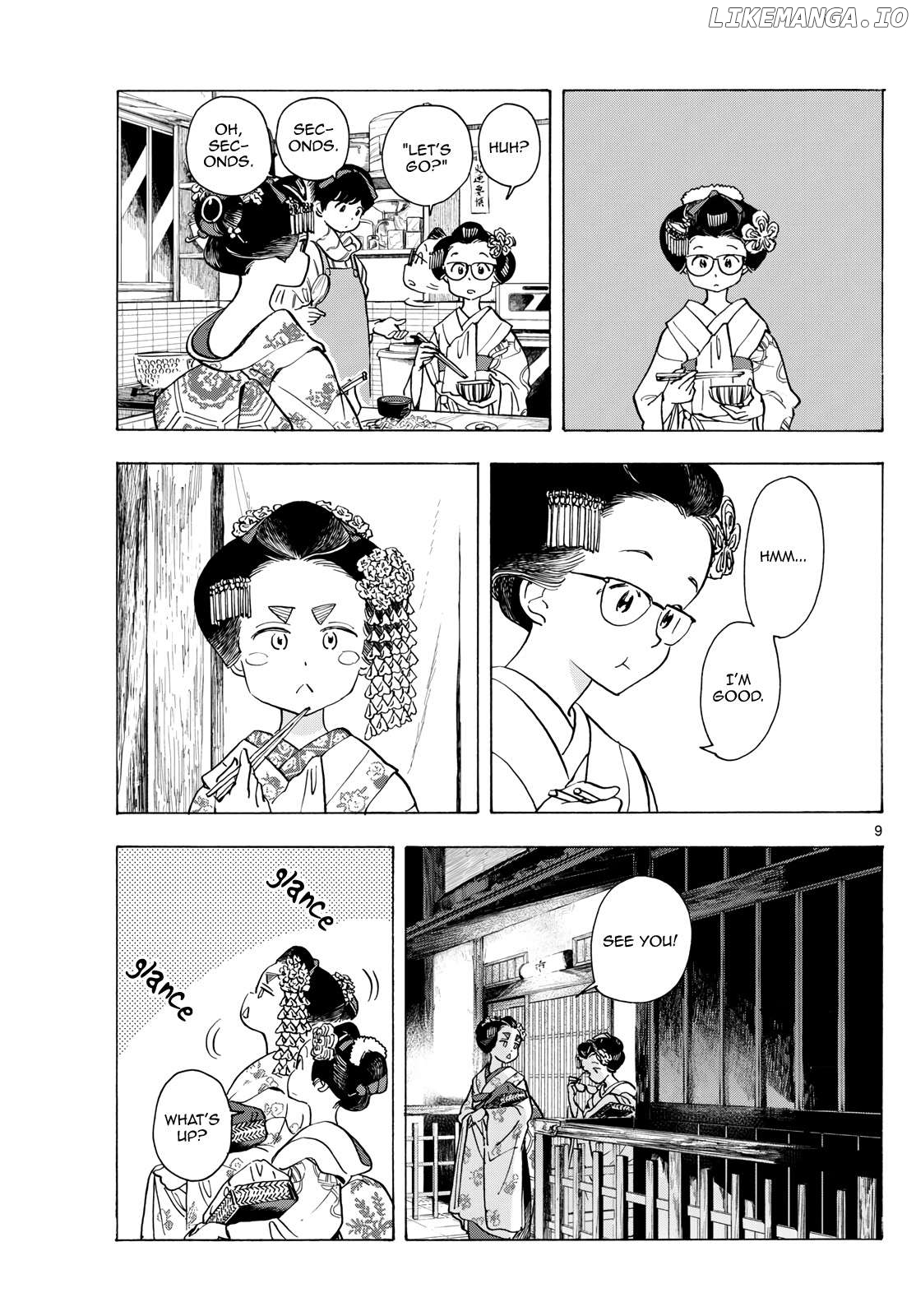 Kiyo in Kyoto: From the Maiko House Chapter 280 - page 9