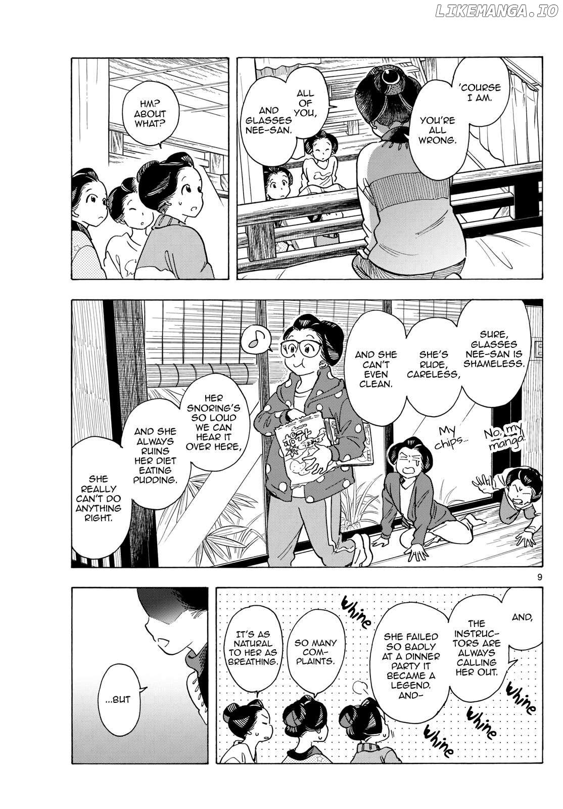 Kiyo in Kyoto: From the Maiko House Chapter 281 - page 9