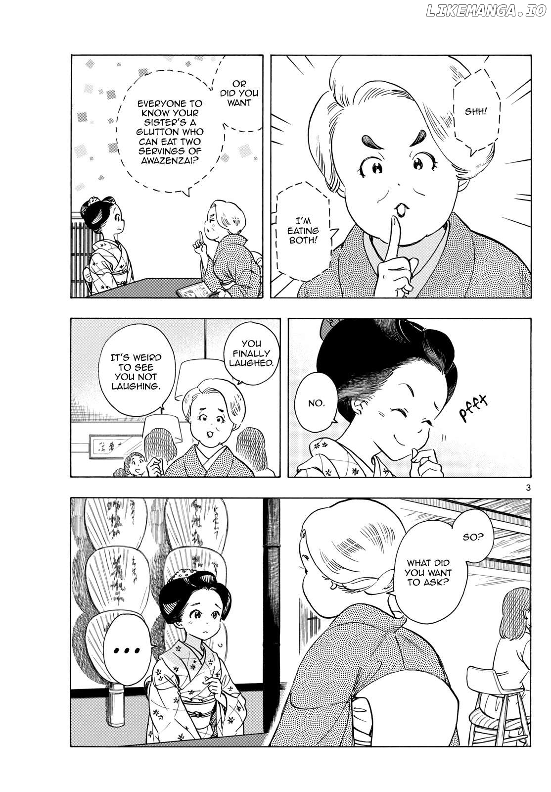 Kiyo in Kyoto: From the Maiko House Chapter 282 - page 3