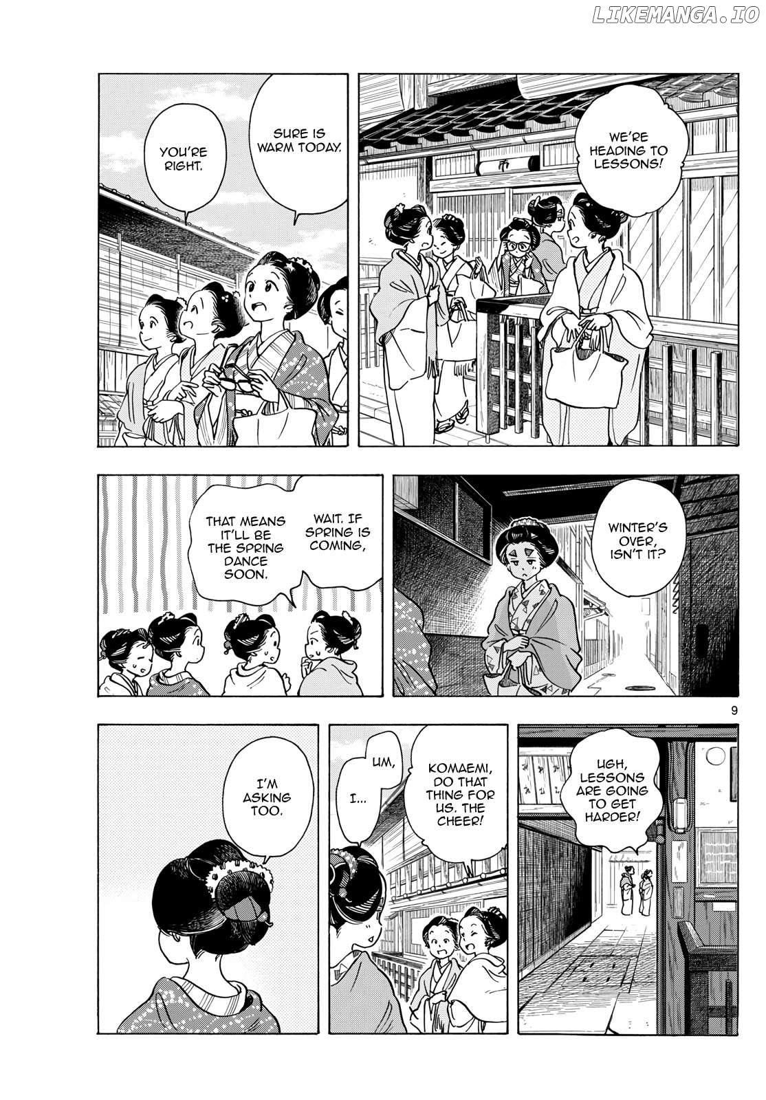 Kiyo in Kyoto: From the Maiko House Chapter 283 - page 9
