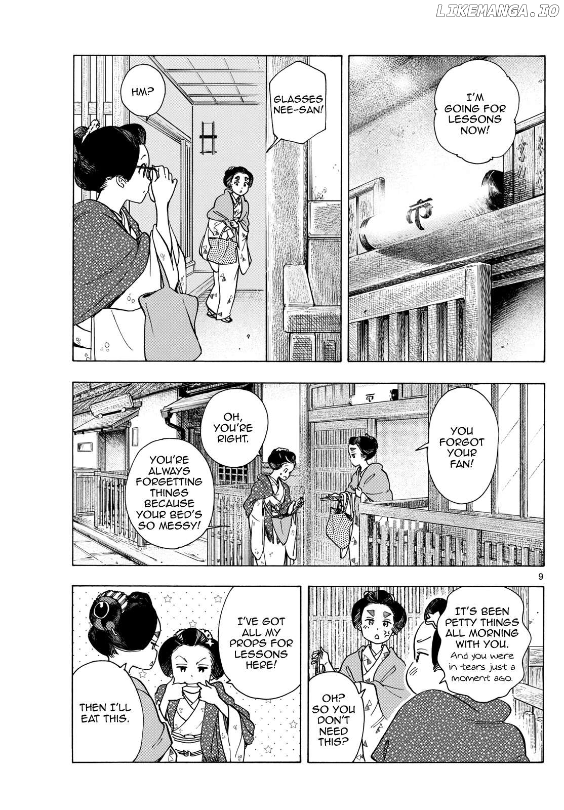 Kiyo in Kyoto: From the Maiko House Chapter 284 - page 9