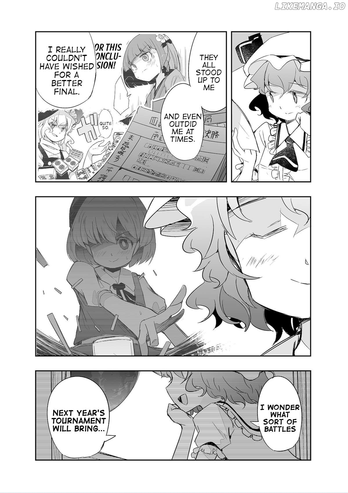 Touhou ~ The Tiles That I Cannot Cut Are Next To None! (Doujinshi) Chapter 37 - page 17