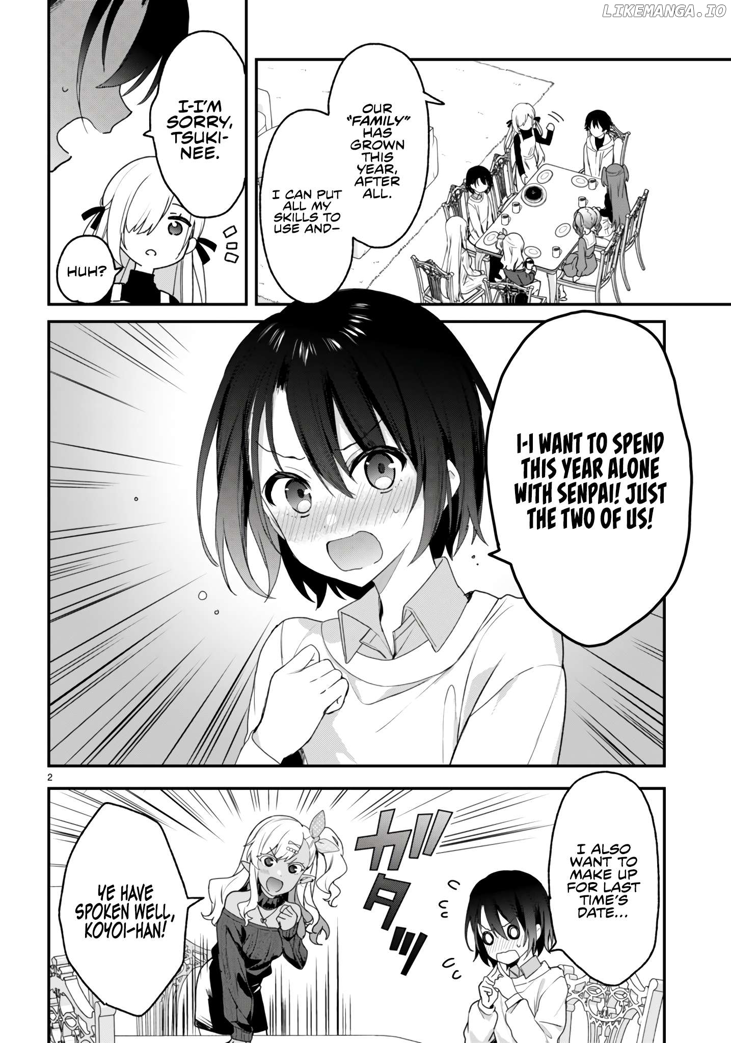 The Four Sisters (Elves) Wait For The Night Chapter 28 - page 3