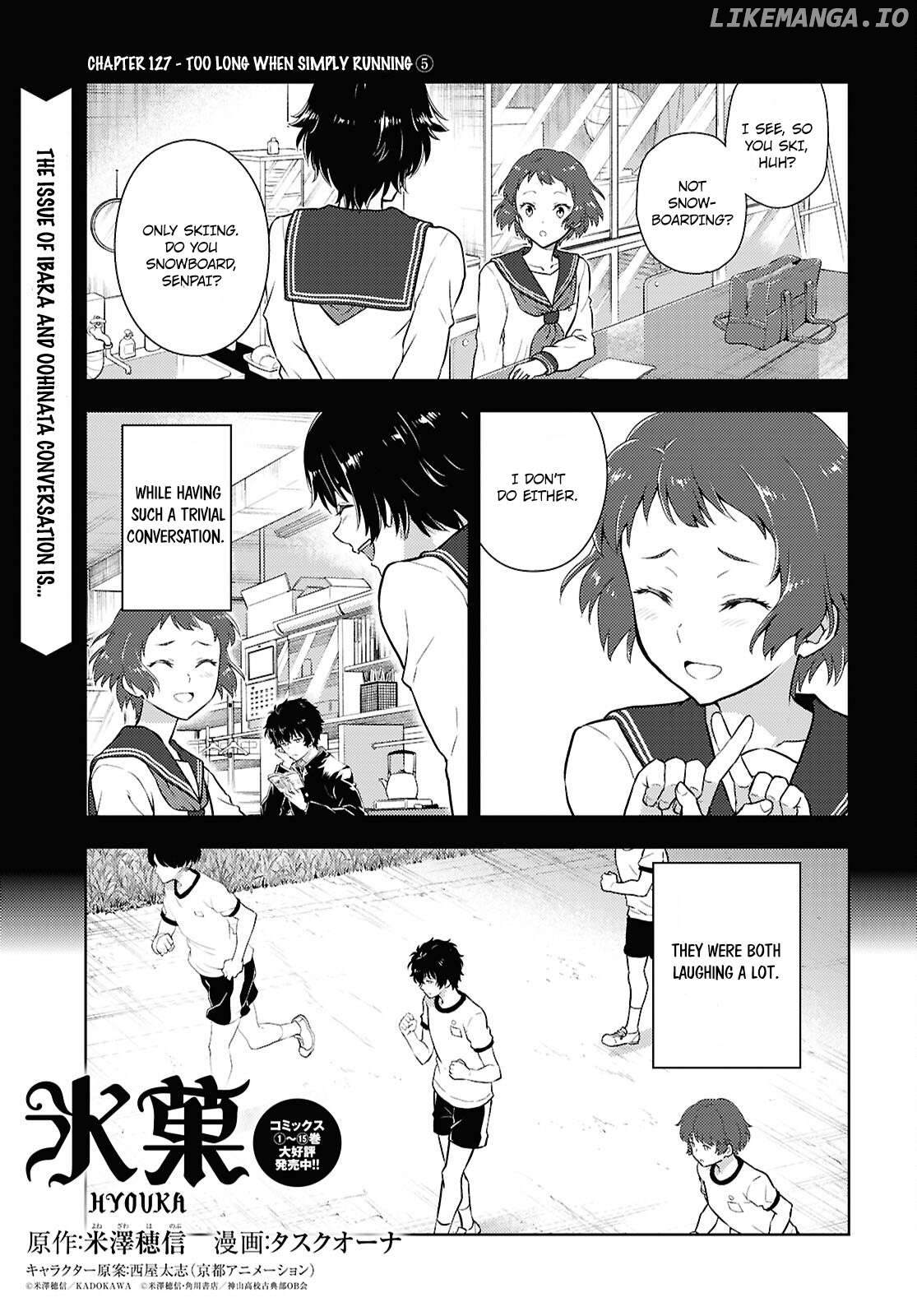 Hyouka - Manga Chapter 127 - page 1