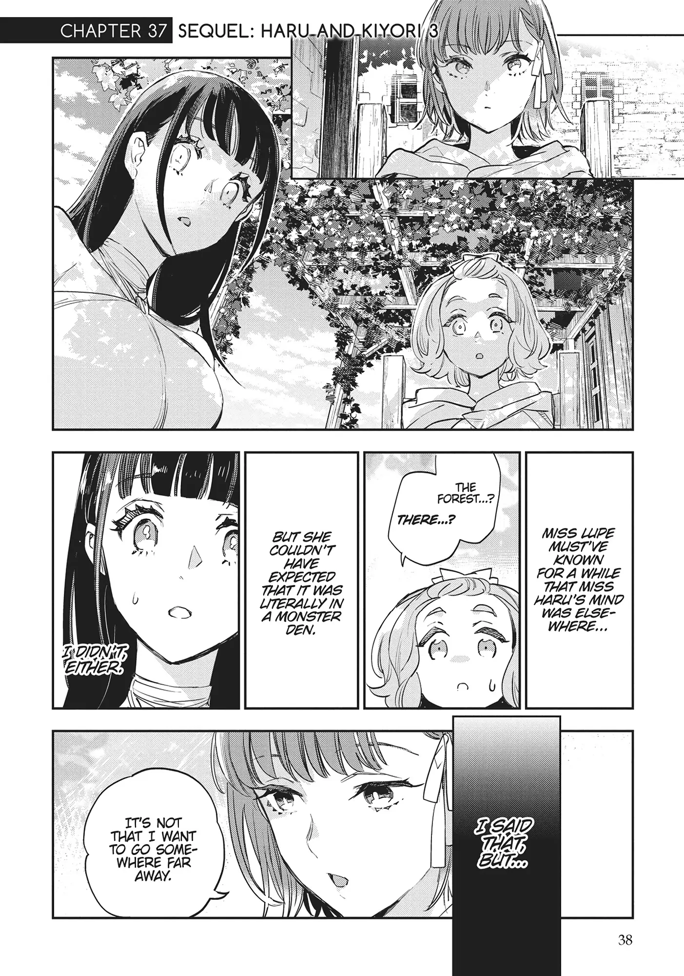 Jk Haru Wa Isekai De Shoufu Ni Natta Chapter 37 - page 1
