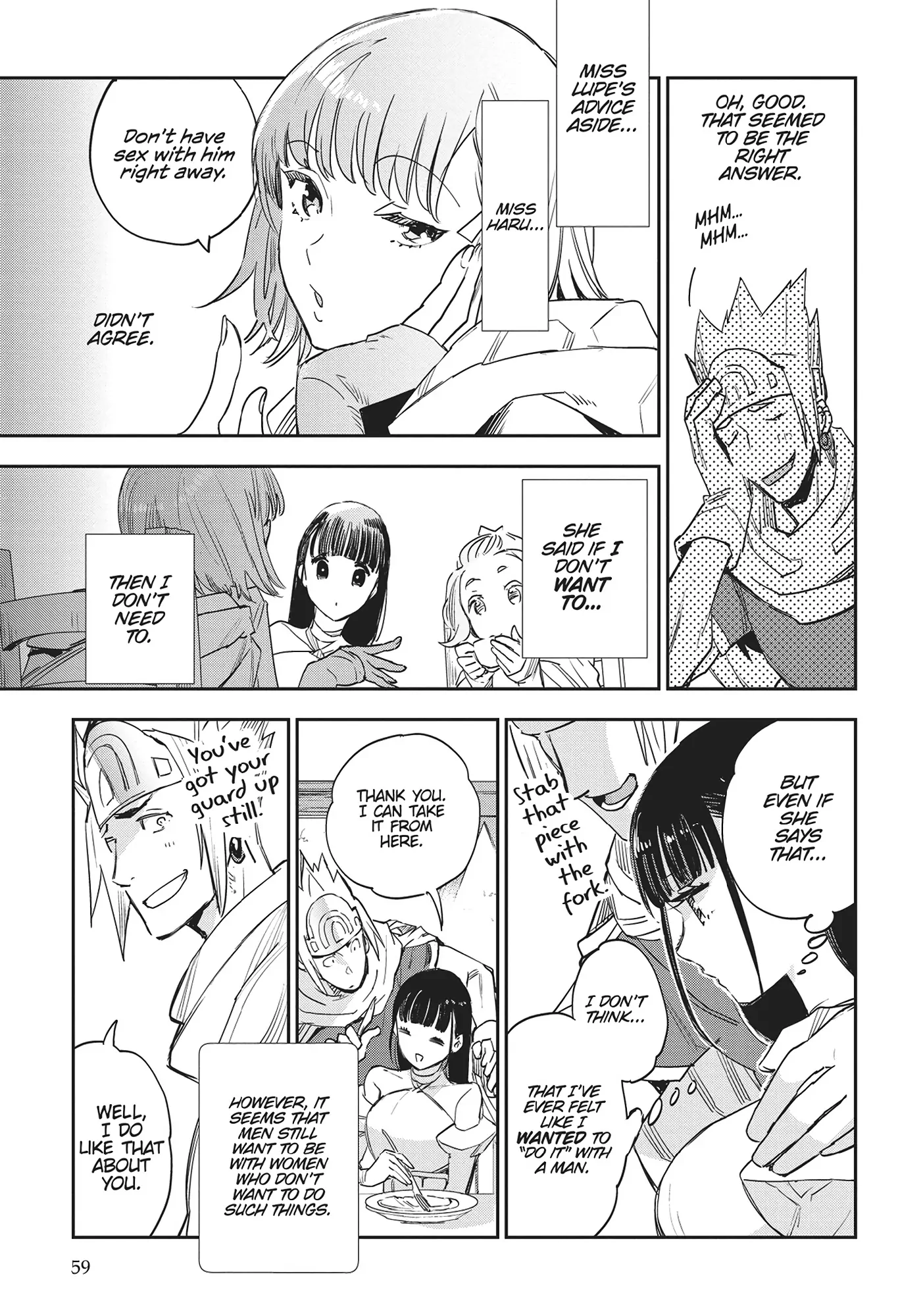 Jk Haru Wa Isekai De Shoufu Ni Natta Chapter 38 - page 4
