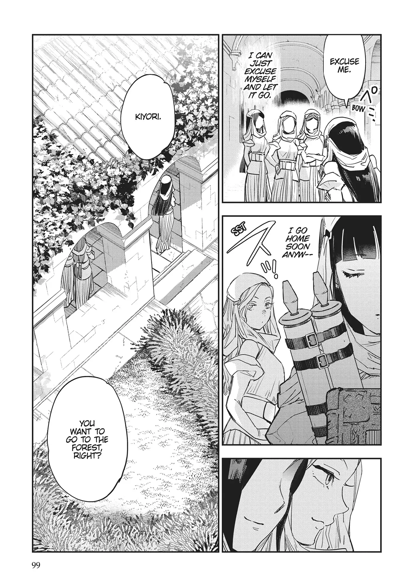 Jk Haru Wa Isekai De Shoufu Ni Natta Chapter 40 - page 6