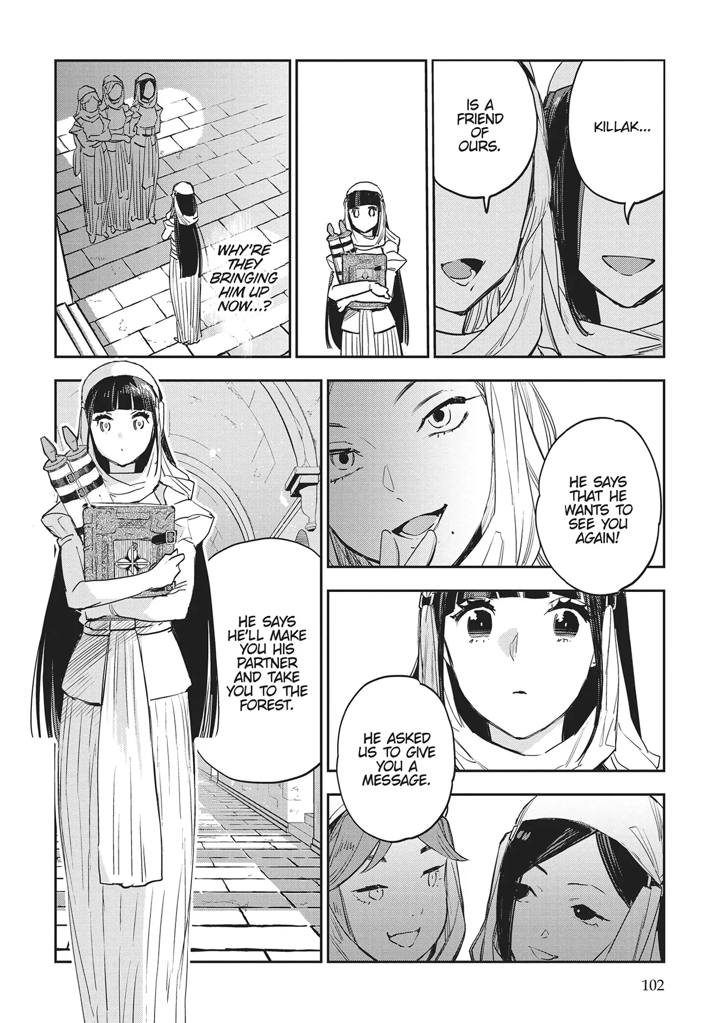 Jk Haru Wa Isekai De Shoufu Ni Natta Chapter 40 - page 9