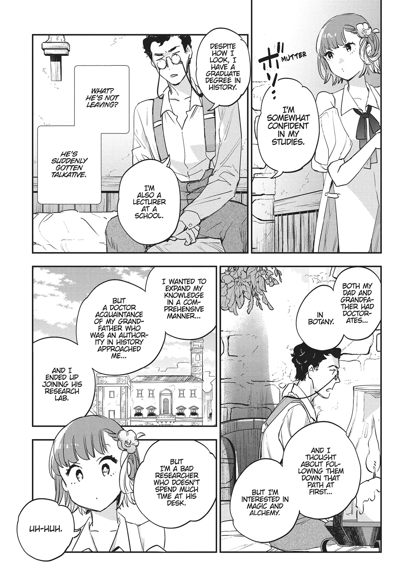 Jk Haru Wa Isekai De Shoufu Ni Natta Chapter 44.1 - page 12