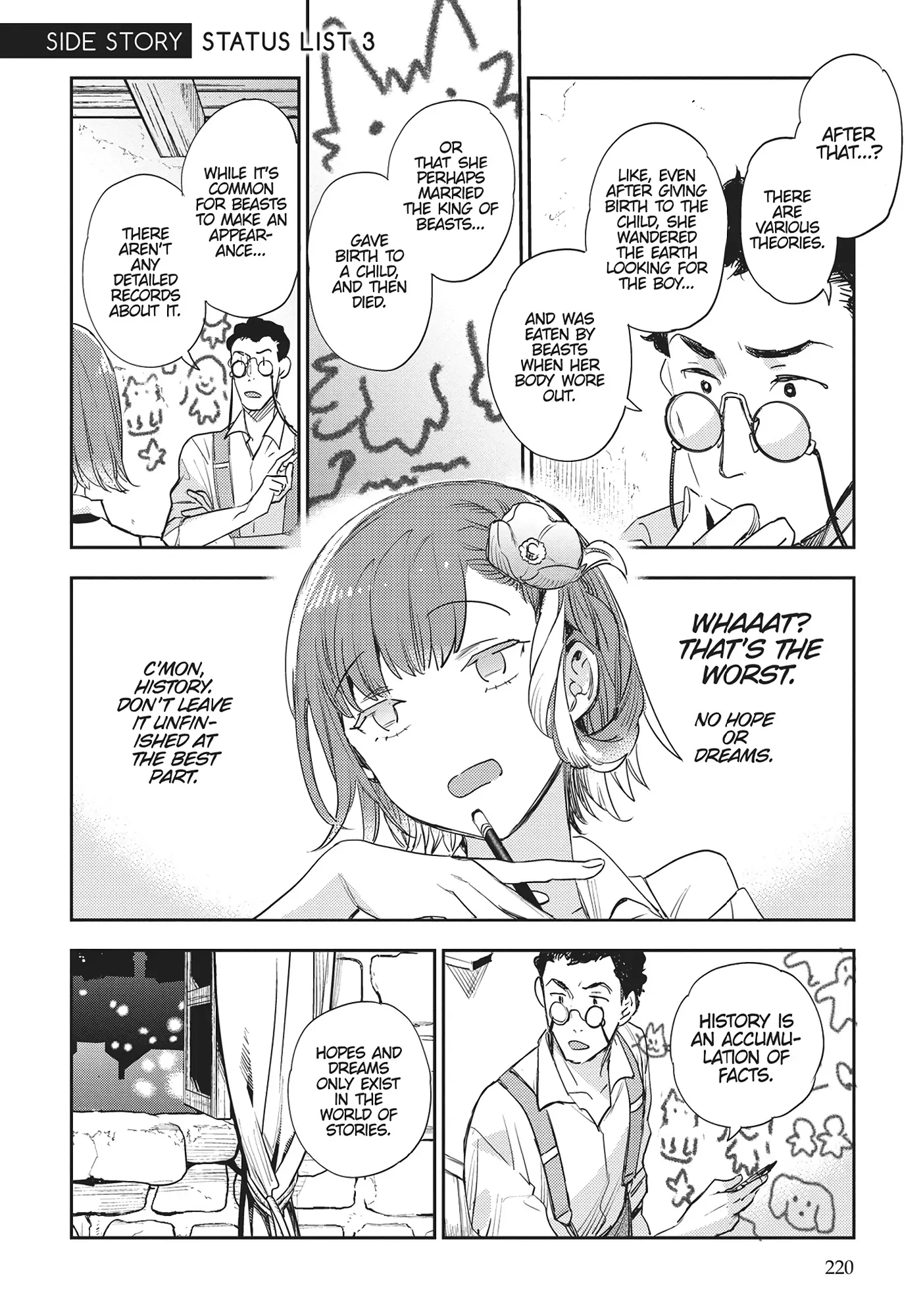 Jk Haru Wa Isekai De Shoufu Ni Natta Chapter 44.3 - page 1
