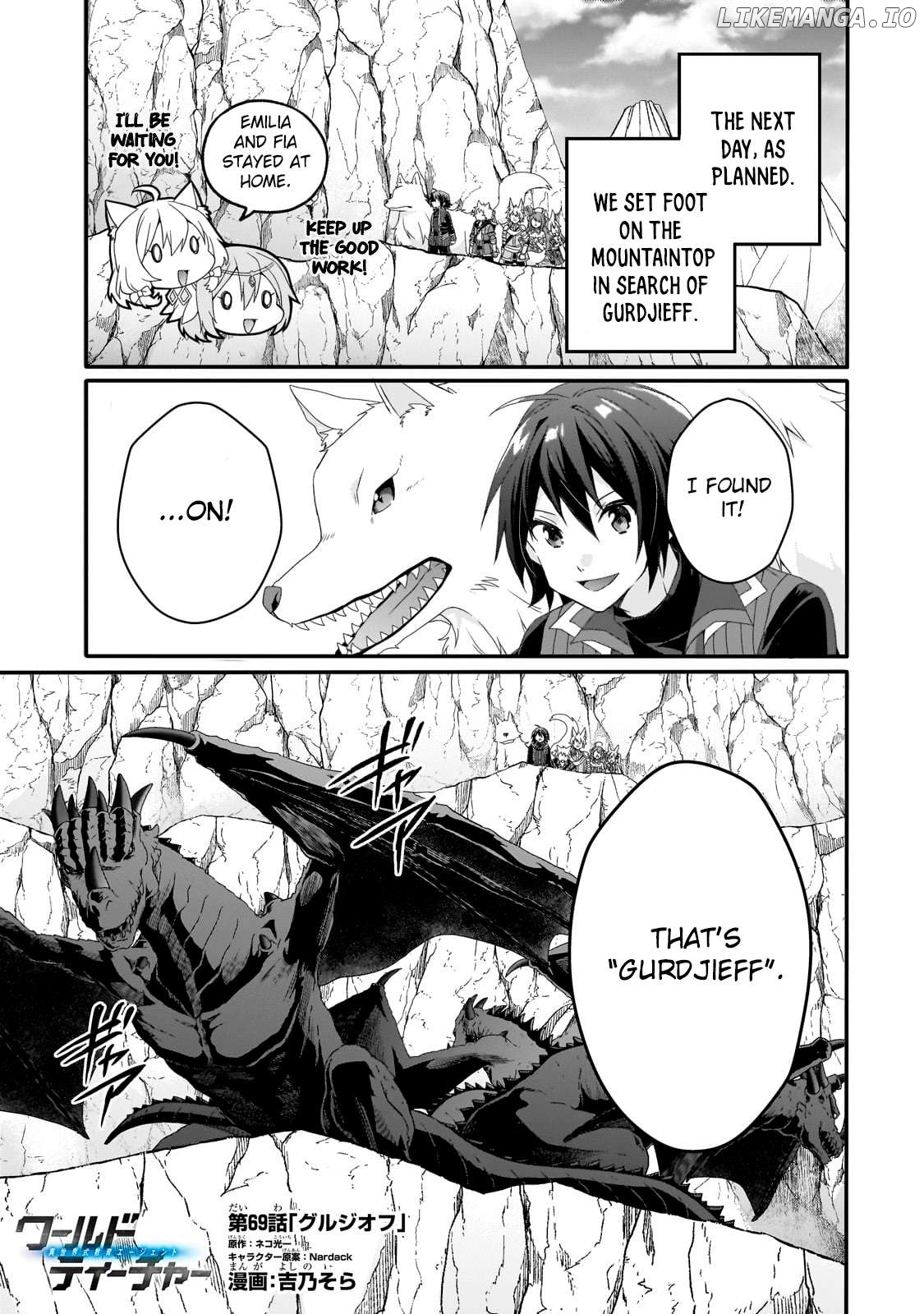 World Teacher – Isekaishiki Kyouiku Agent Chapter 69 - page 1