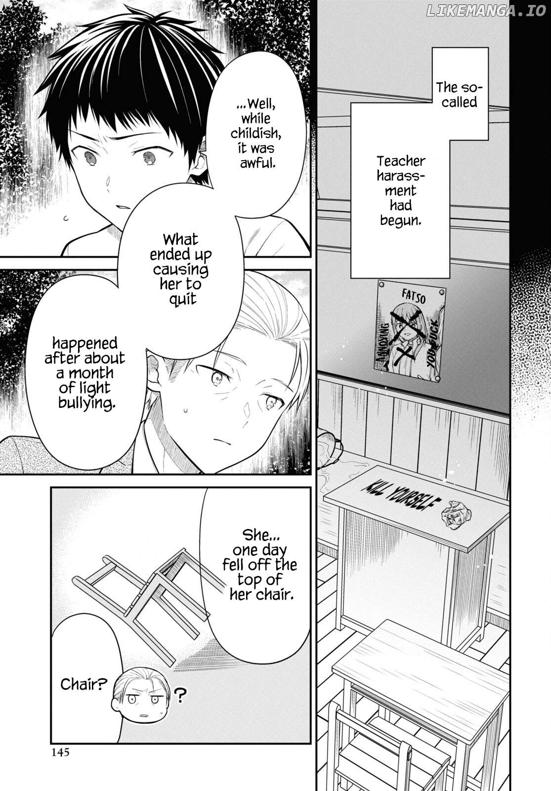 1-Nen A-Gumi No Monster Chapter 64 - page 13