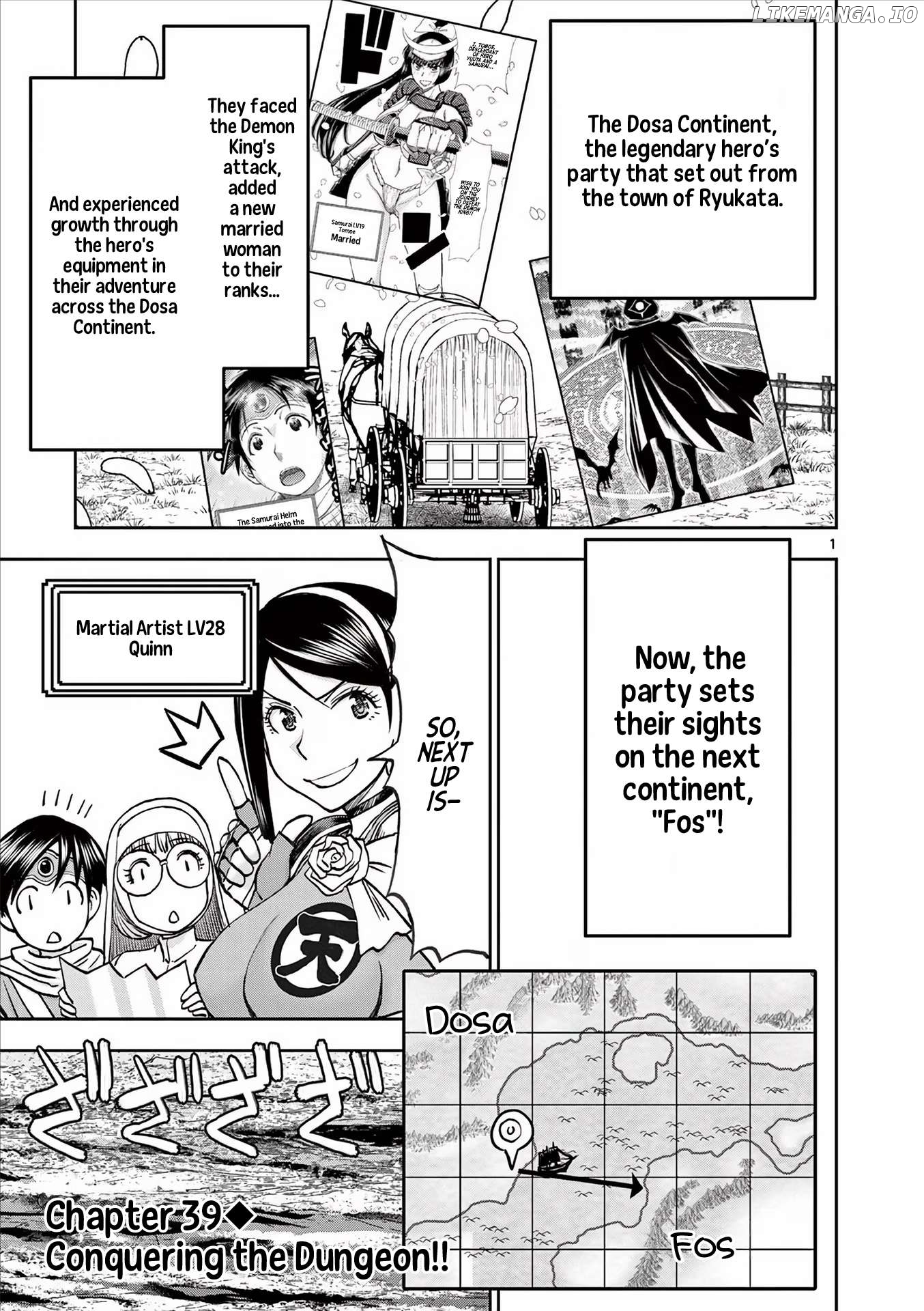 Isekai Furin ll ~Michibika Reshi Hitodzuma Tachi to Bukiyo Tensei Yuusha~ Chapter 39 - page 1