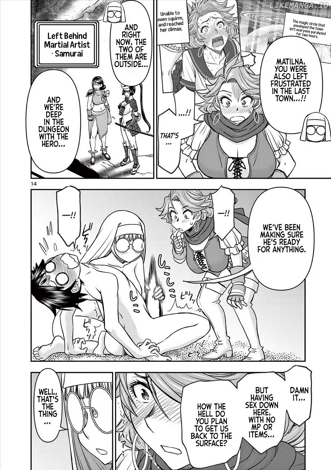 Isekai Furin ll ~Michibika Reshi Hitodzuma Tachi to Bukiyo Tensei Yuusha~ Chapter 40 - page 14