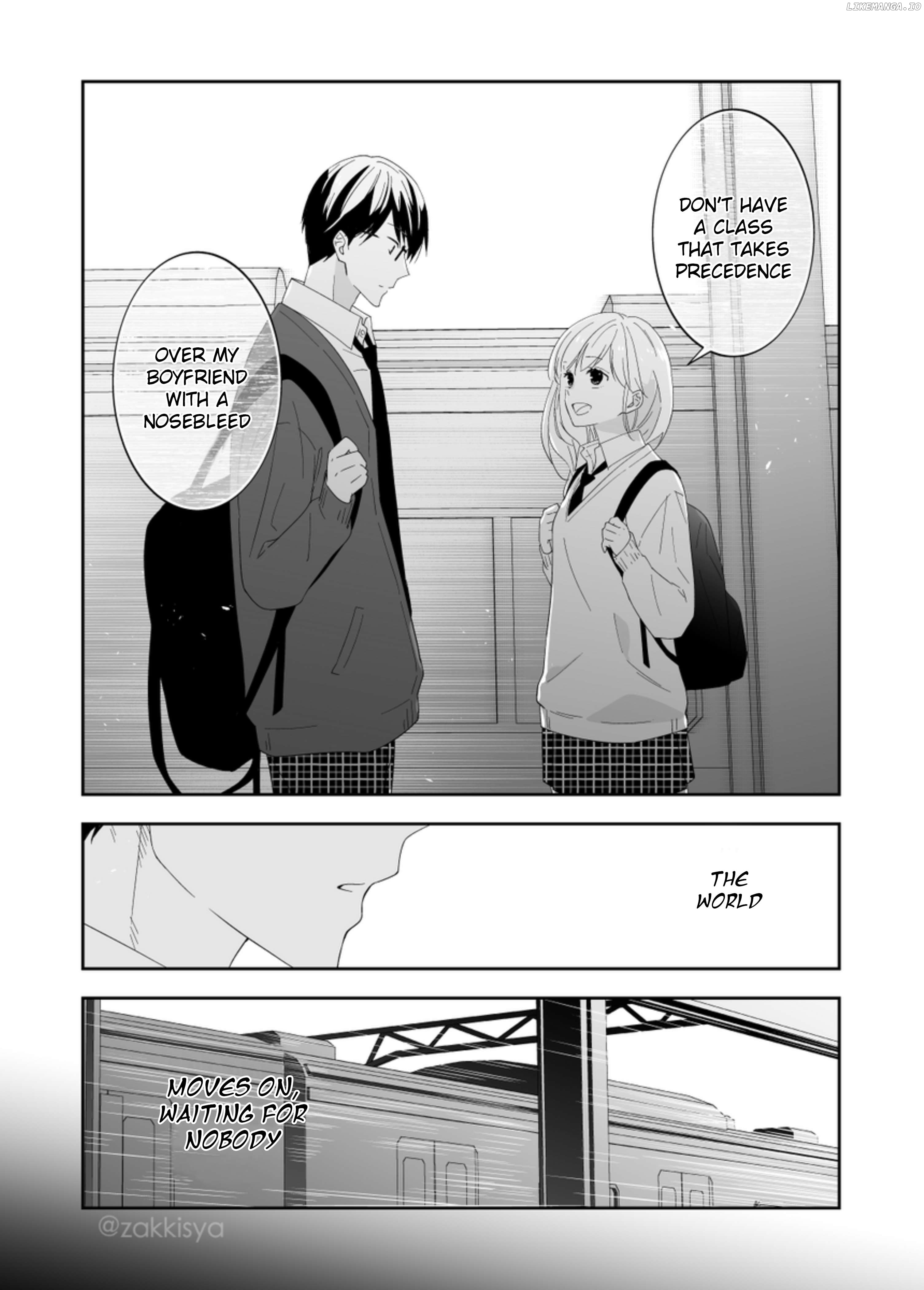 The World Will Be Destroyed Tomorrow, So I Want To Rub Your Boobs Chapter 18 - page 4