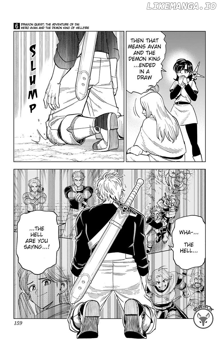 Dragon Quest The Great Adventure Of Dai – Avan The Brave And The Demon King Of Hellfire Chapter 24 - page 11