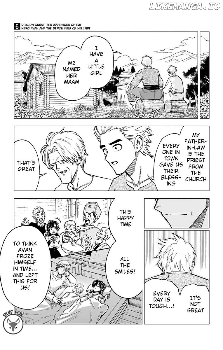 Dragon Quest The Great Adventure Of Dai – Avan The Brave And The Demon King Of Hellfire Chapter 24 - page 35