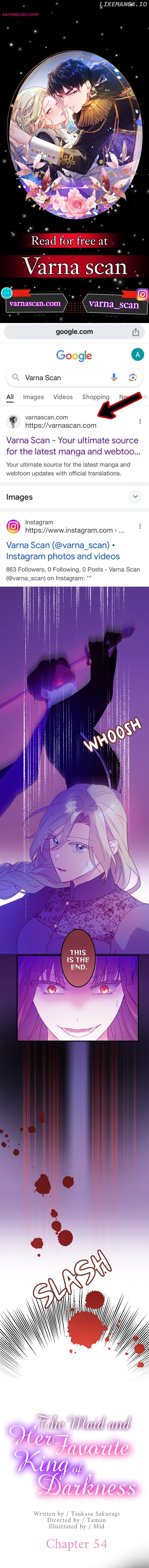 The Maid and Her Favorite King of Darkness Chapter 54 - page 1