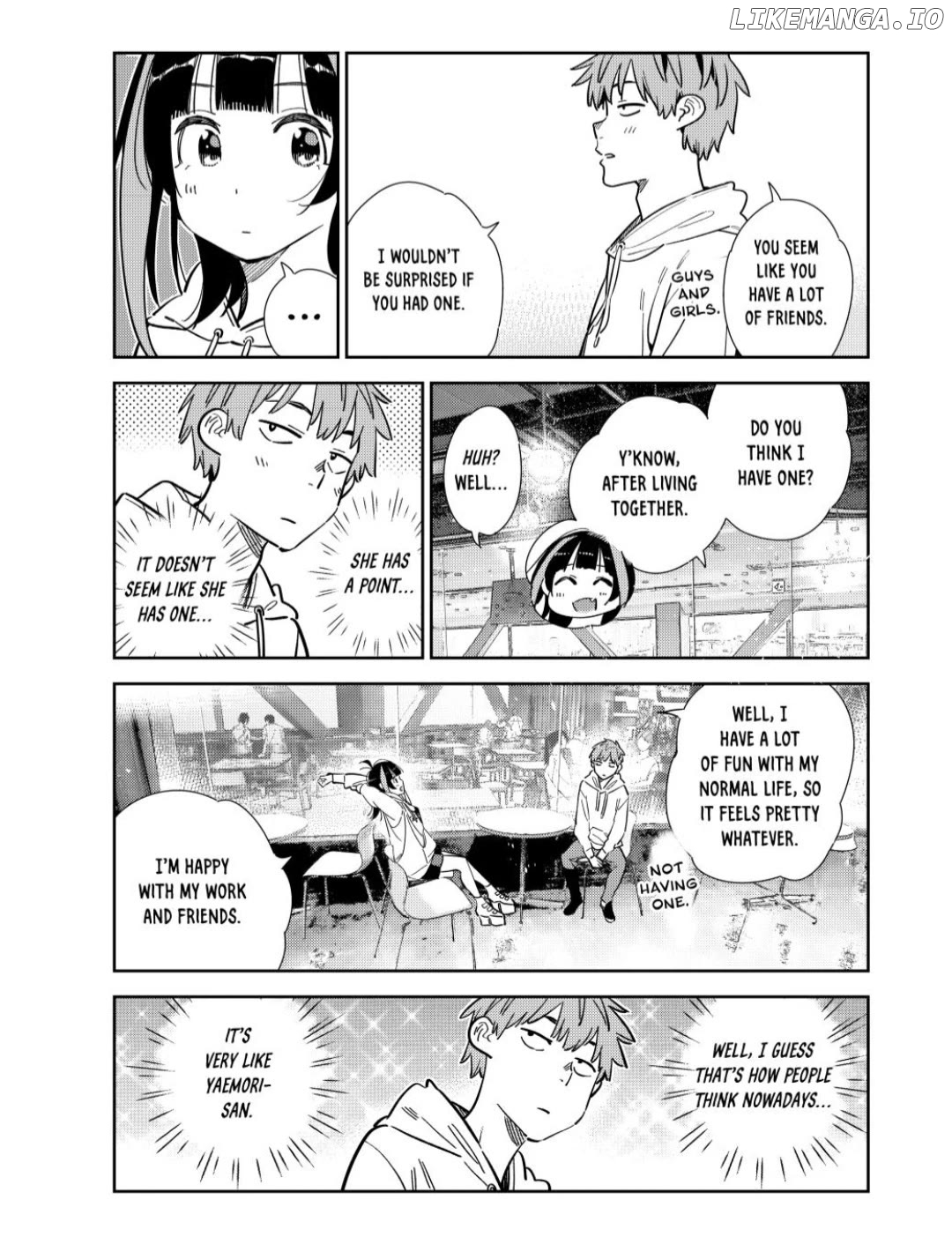 Kanojo, Okarishimasu Chapter 341 - page 15