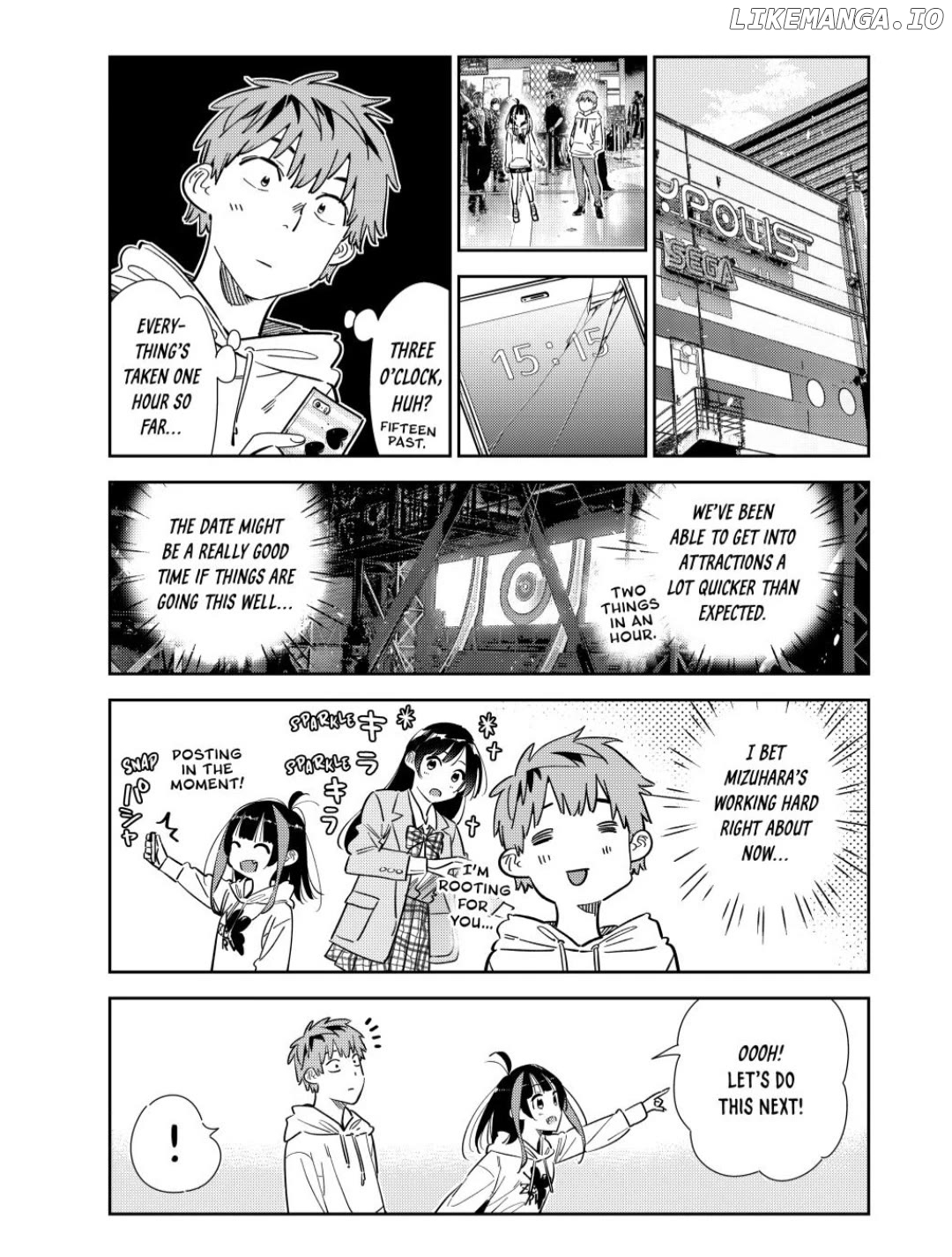 Kanojo, Okarishimasu Chapter 341 - page 3