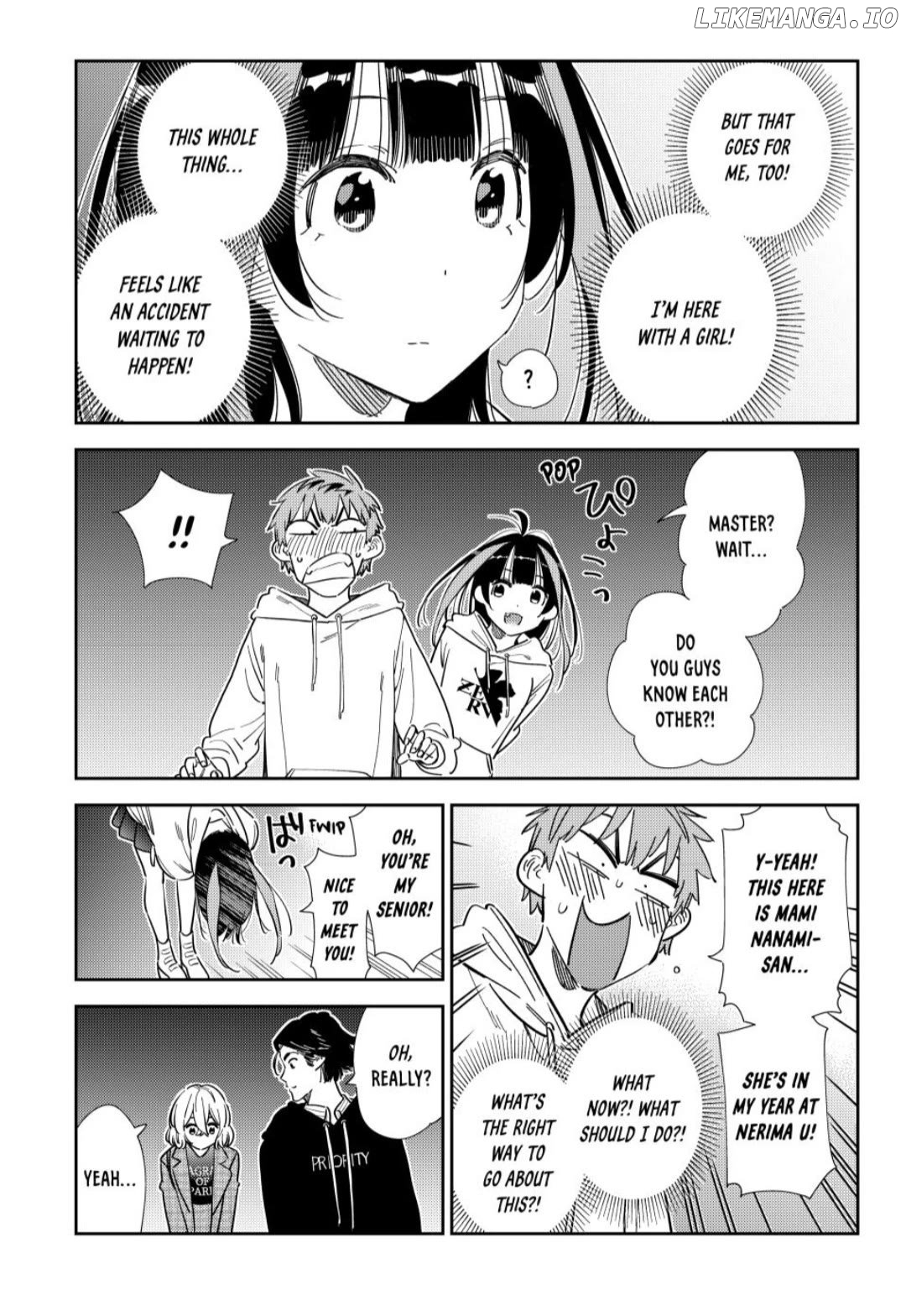 Kanojo, Okarishimasu Chapter 342 - page 17