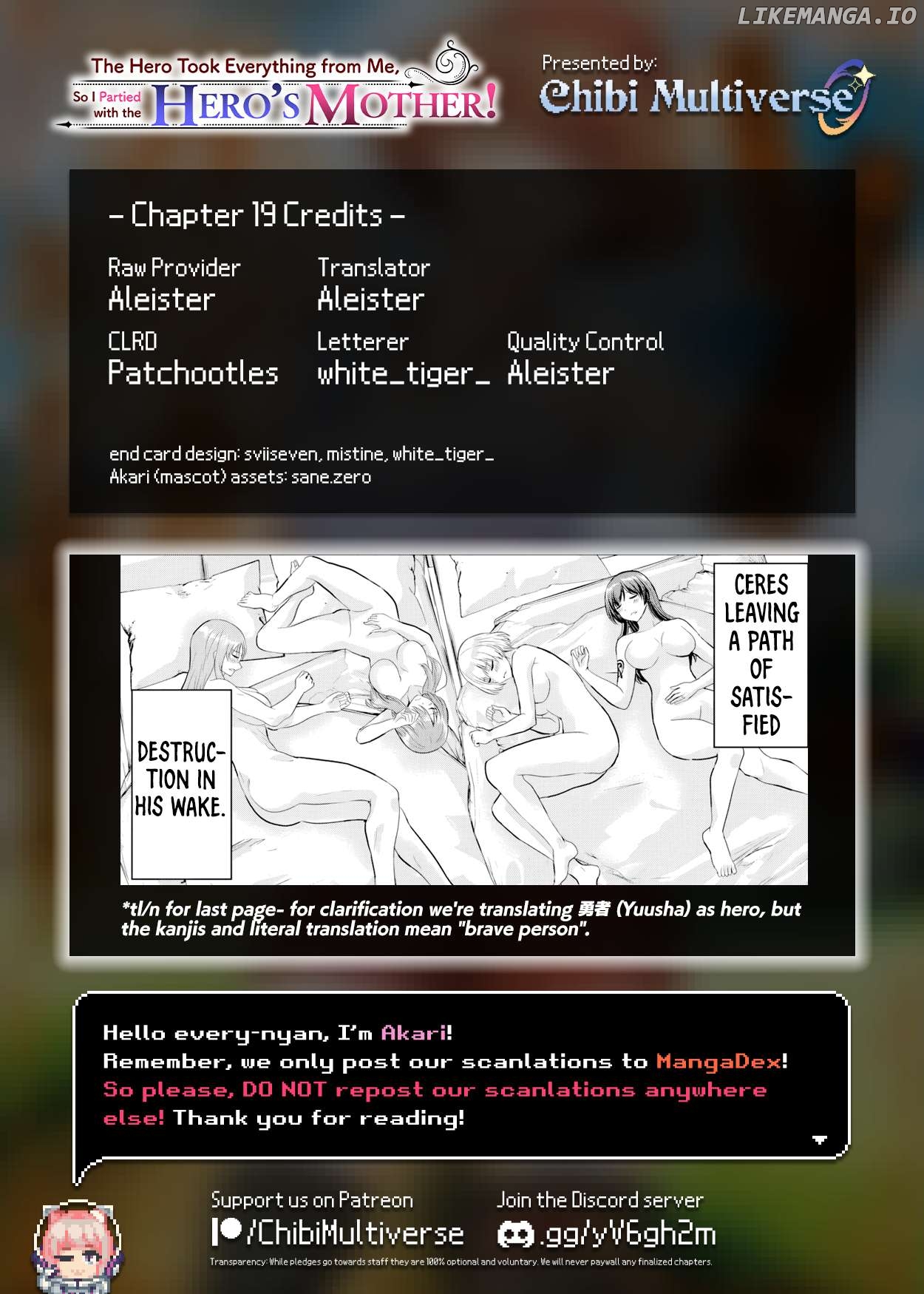 The Hero Took Everything from Me, So I Partied with the Hero’s Mother! Chapter 19 - page 29