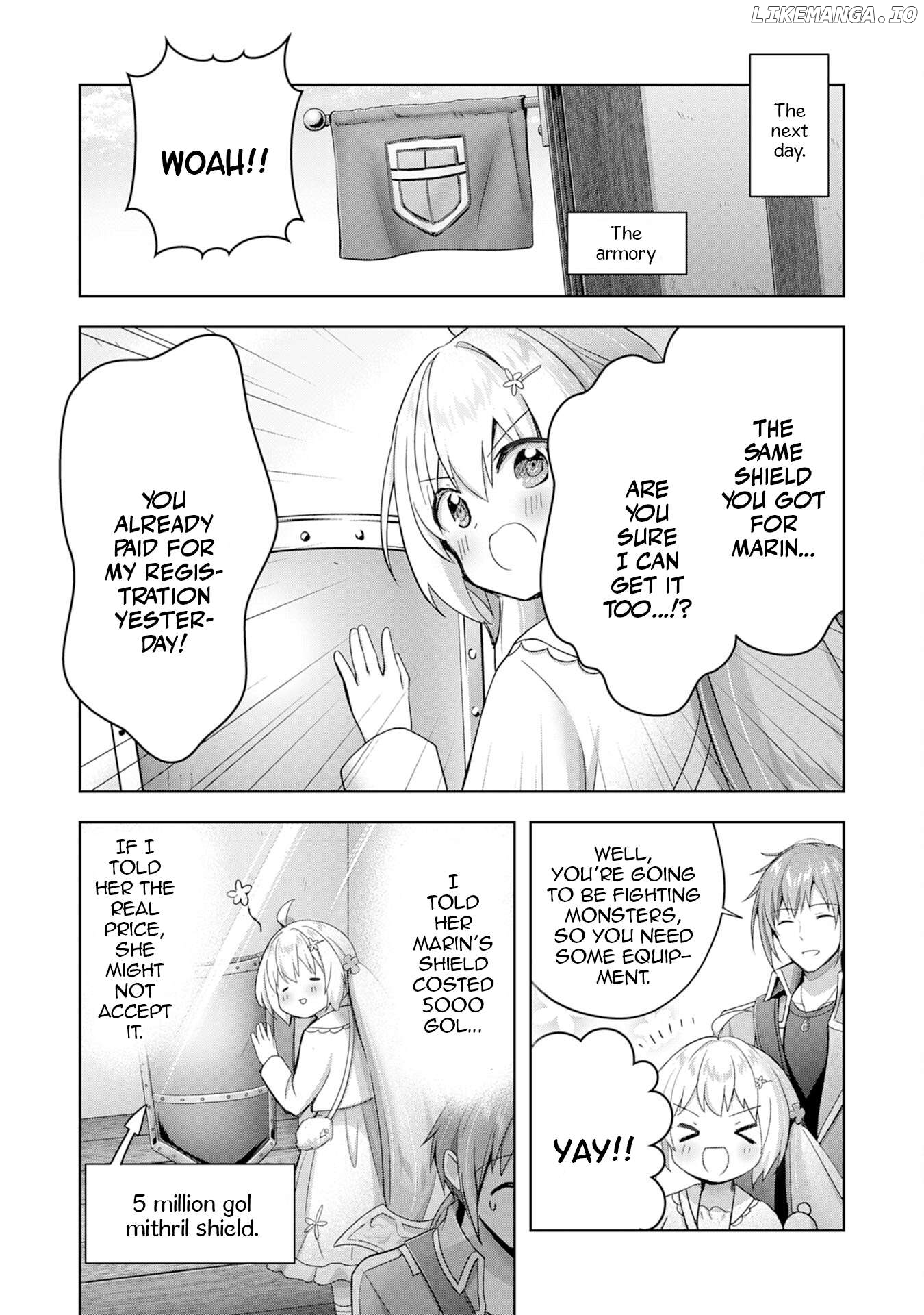 Uketsukejo Ni Kokuhaku Shitakute Guild Ni Kayoitsumetara Eiyu Ni Natteta Chapter 28 - page 13