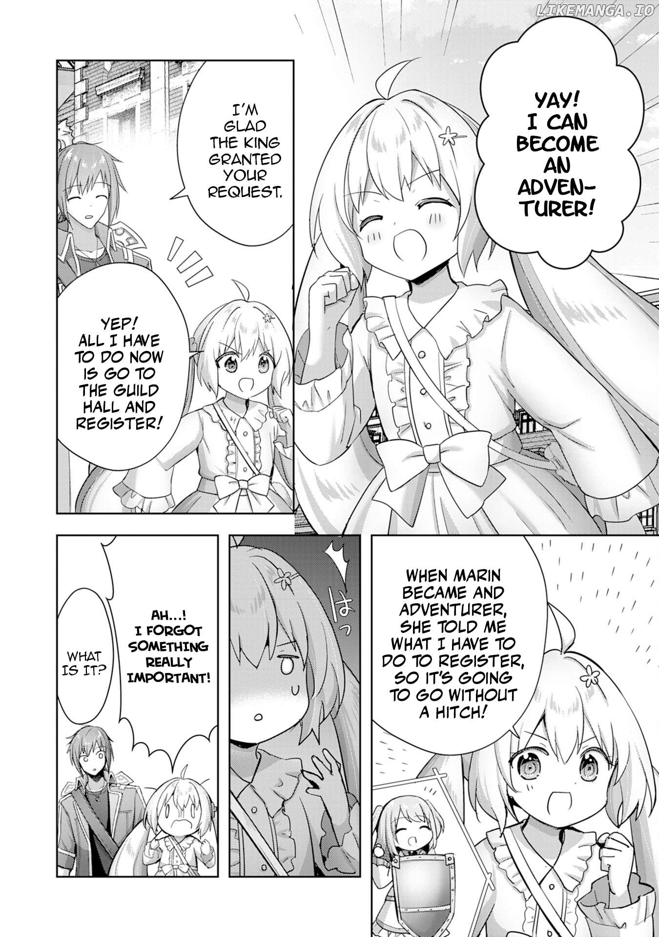 Uketsukejo Ni Kokuhaku Shitakute Guild Ni Kayoitsumetara Eiyu Ni Natteta Chapter 28 - page 2