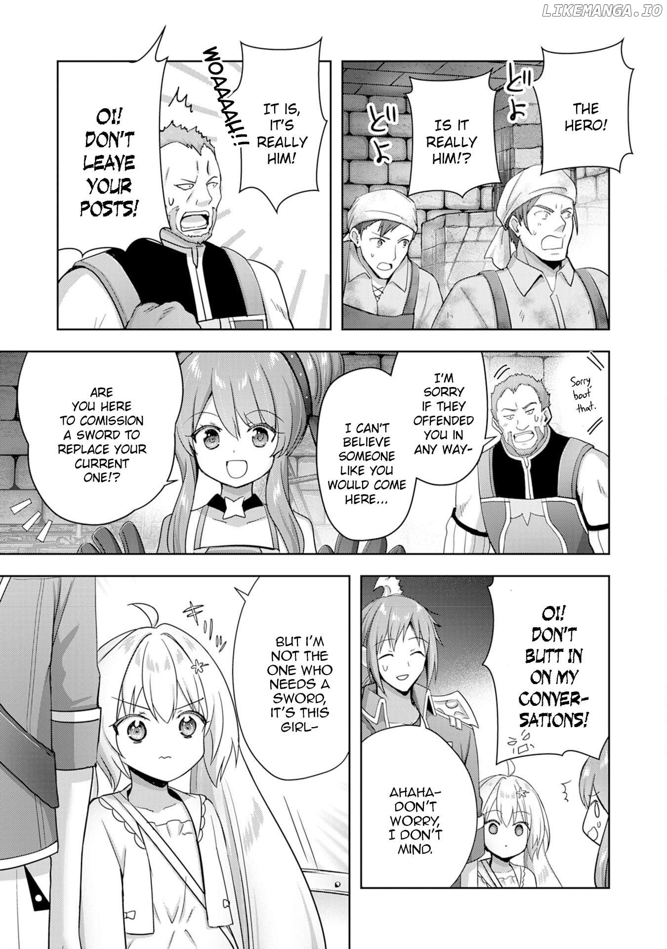 Uketsukejo Ni Kokuhaku Shitakute Guild Ni Kayoitsumetara Eiyu Ni Natteta Chapter 28 - page 21