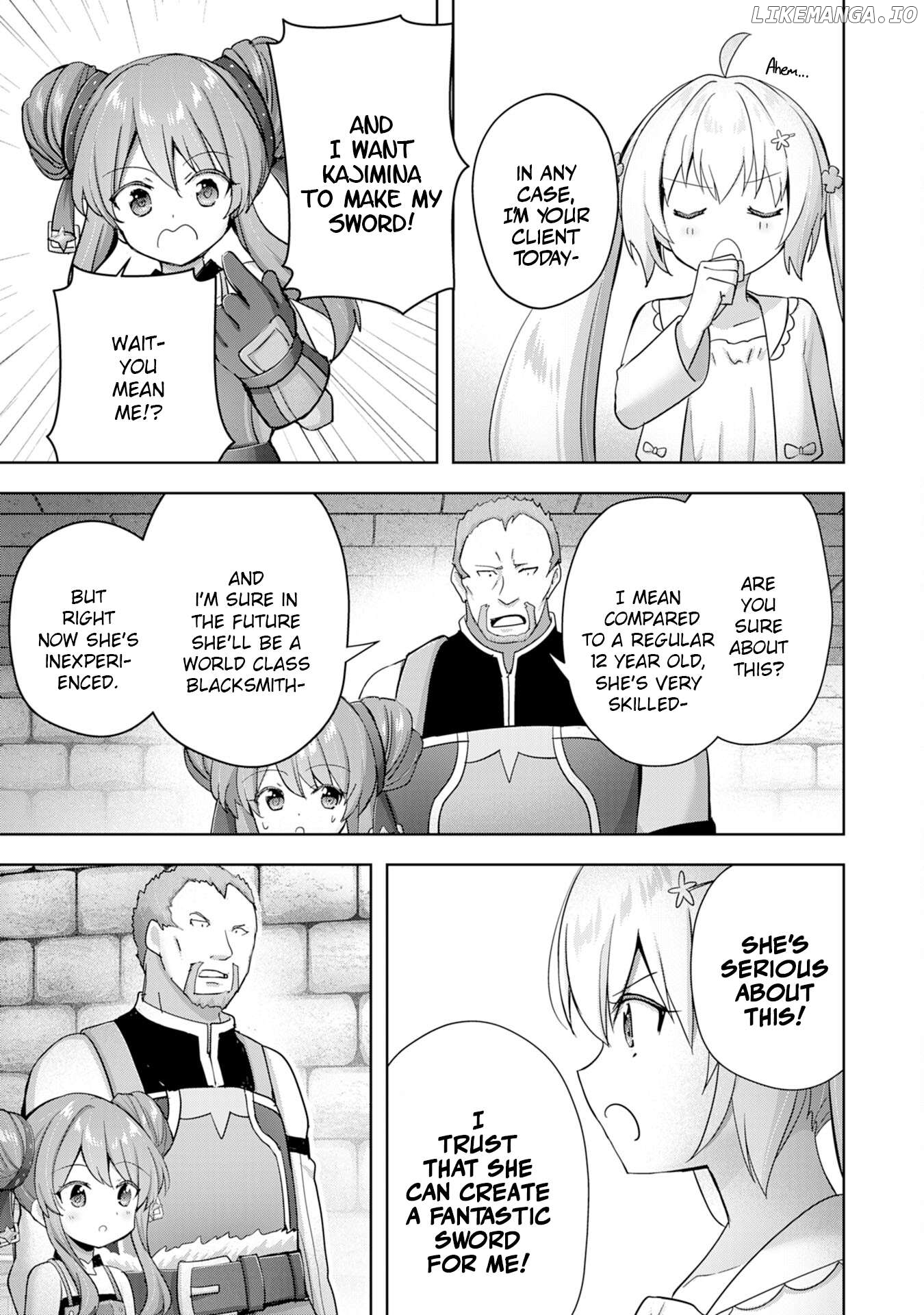 Uketsukejo Ni Kokuhaku Shitakute Guild Ni Kayoitsumetara Eiyu Ni Natteta Chapter 28 - page 23