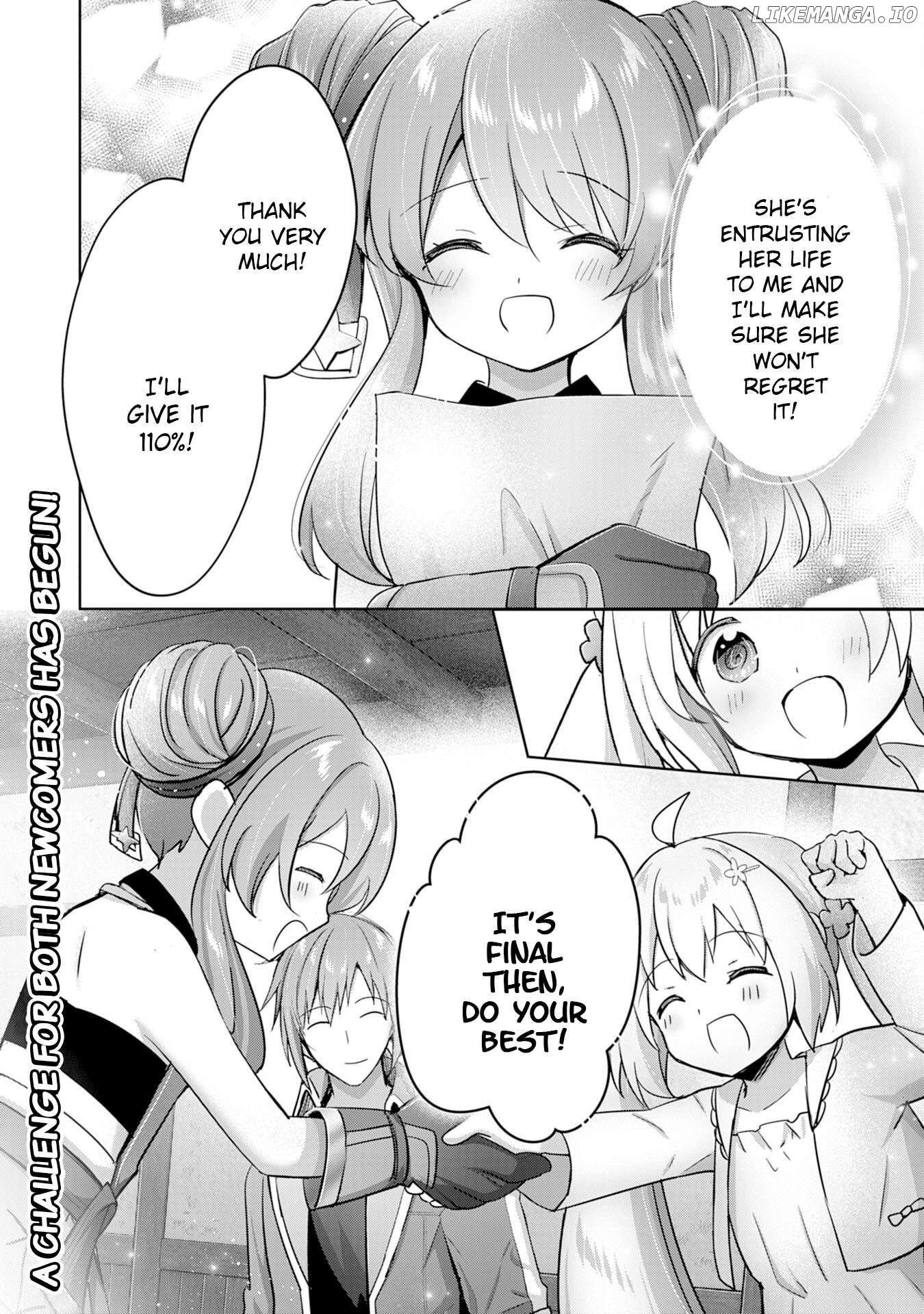 Uketsukejo Ni Kokuhaku Shitakute Guild Ni Kayoitsumetara Eiyu Ni Natteta Chapter 28 - page 30