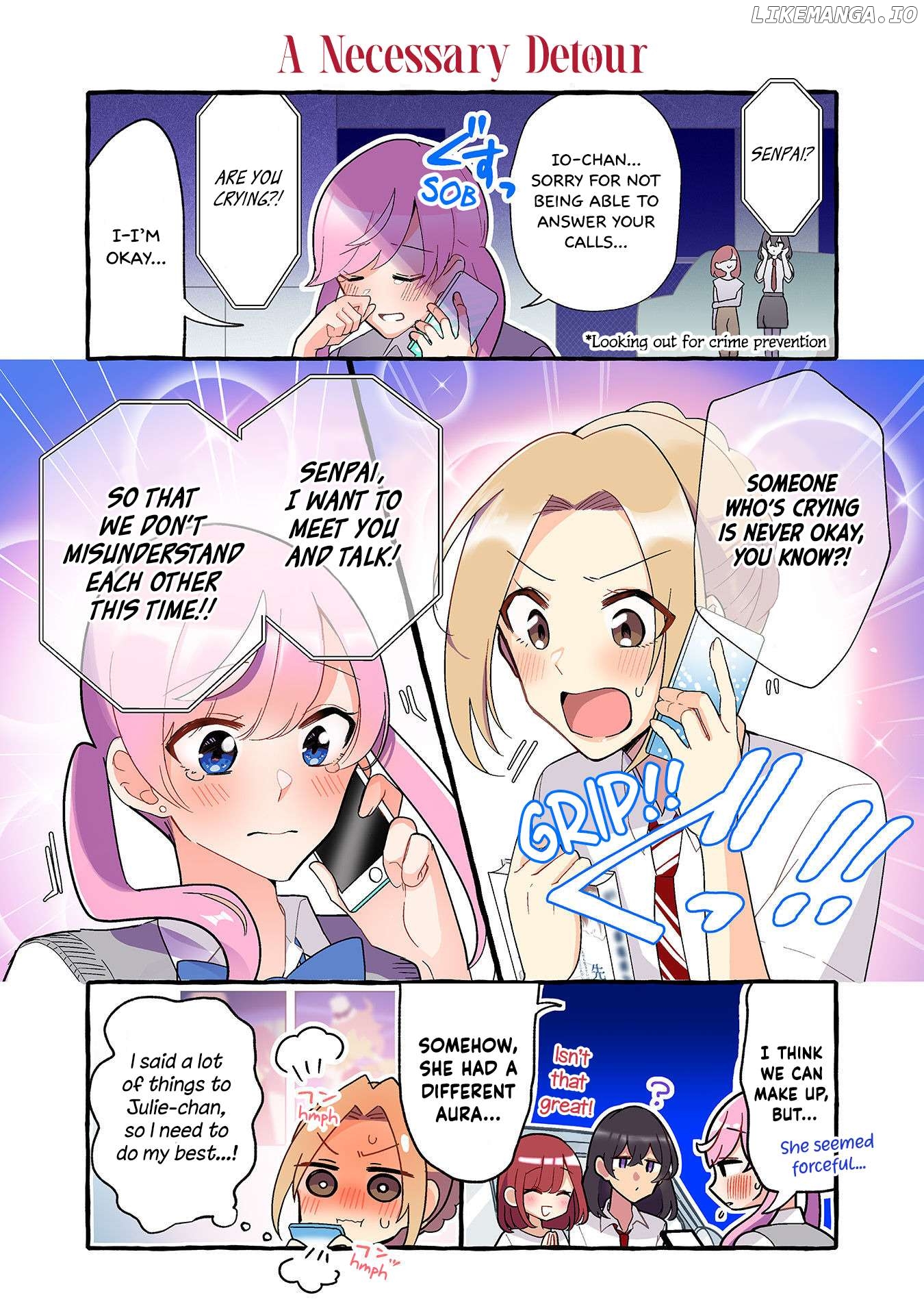 As A Result Of A Classmate’s Obsession With Yuri, I Was Exposed As An Author Chapter 226 - page 2