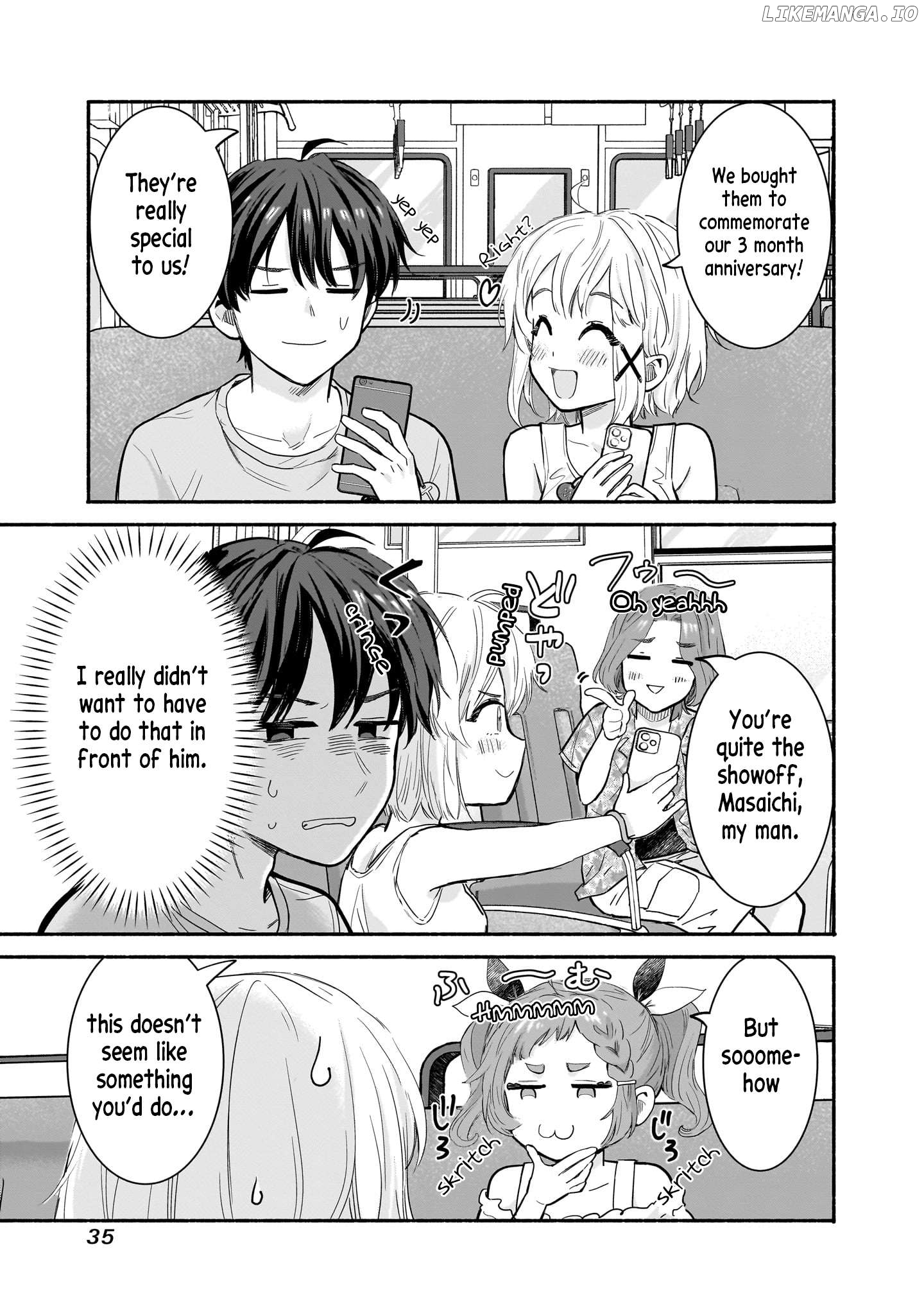 Nee, Mou Isso Tsukiacchau Osananajimi No Bishoujo Ni Tanomarete, Camo Kareshi Hajimemashita Chapter 25 - page 13