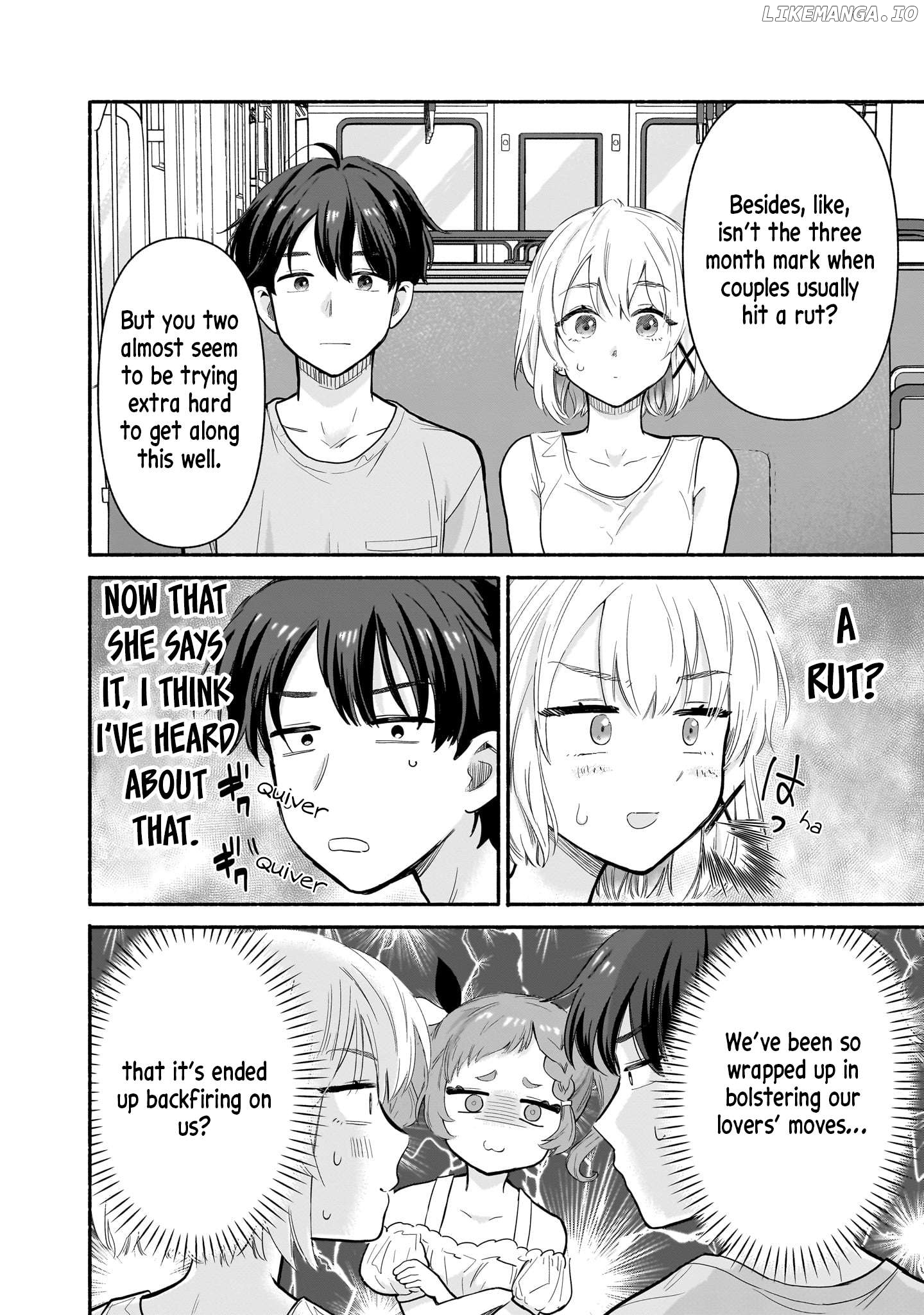 Nee, Mou Isso Tsukiacchau Osananajimi No Bishoujo Ni Tanomarete, Camo Kareshi Hajimemashita Chapter 25 - page 14