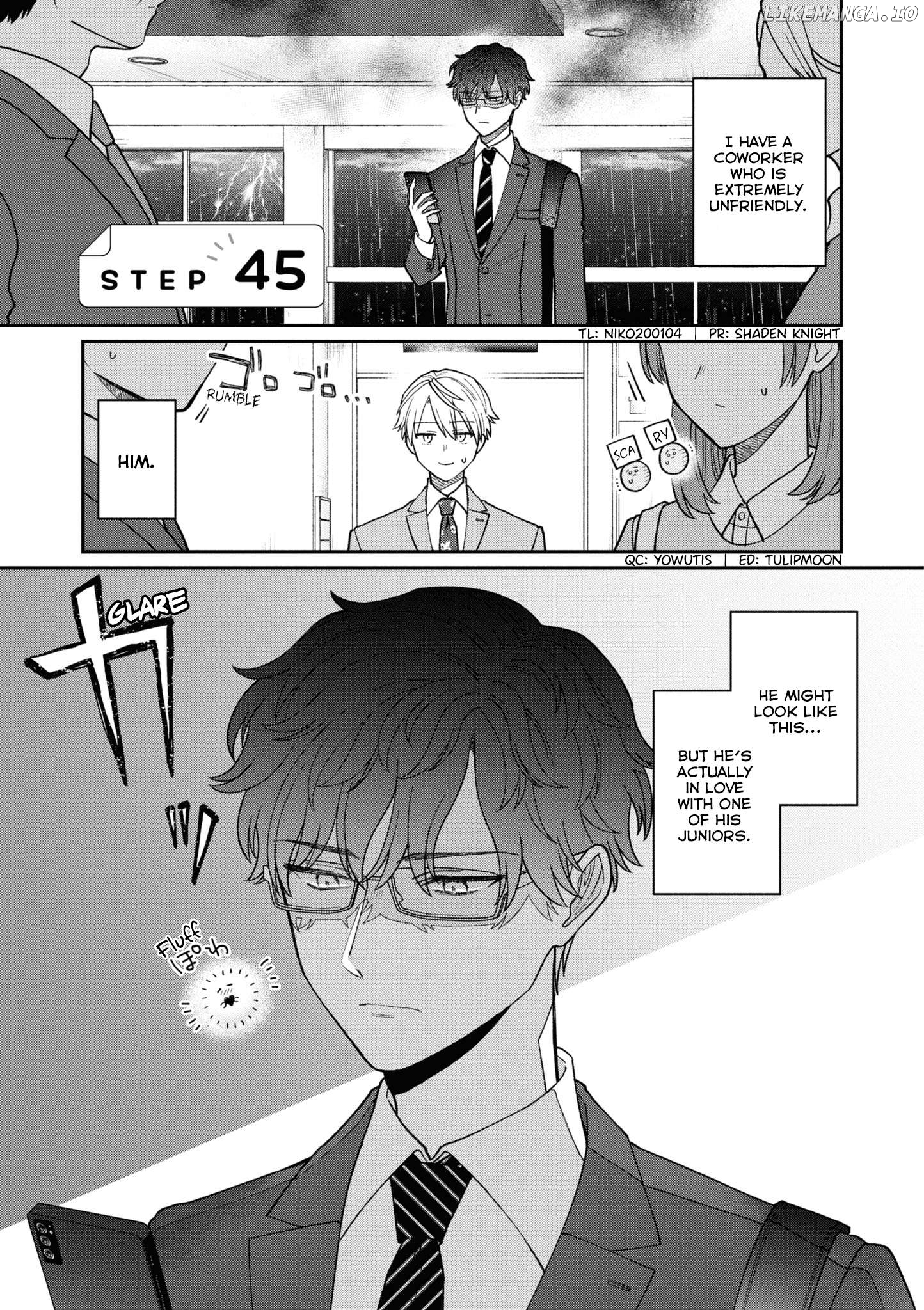 The New-Hire Who Could "Read" Emotions and the Unsociable Senpai Chapter 45 - page 2