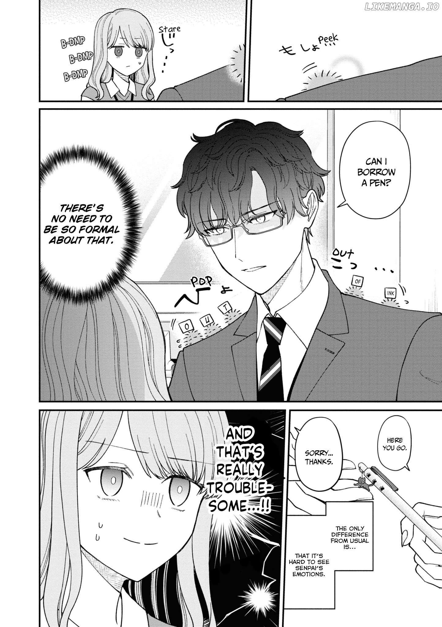 The New-Hire Who Could "Read" Emotions and the Unsociable Senpai Chapter 46 - page 3