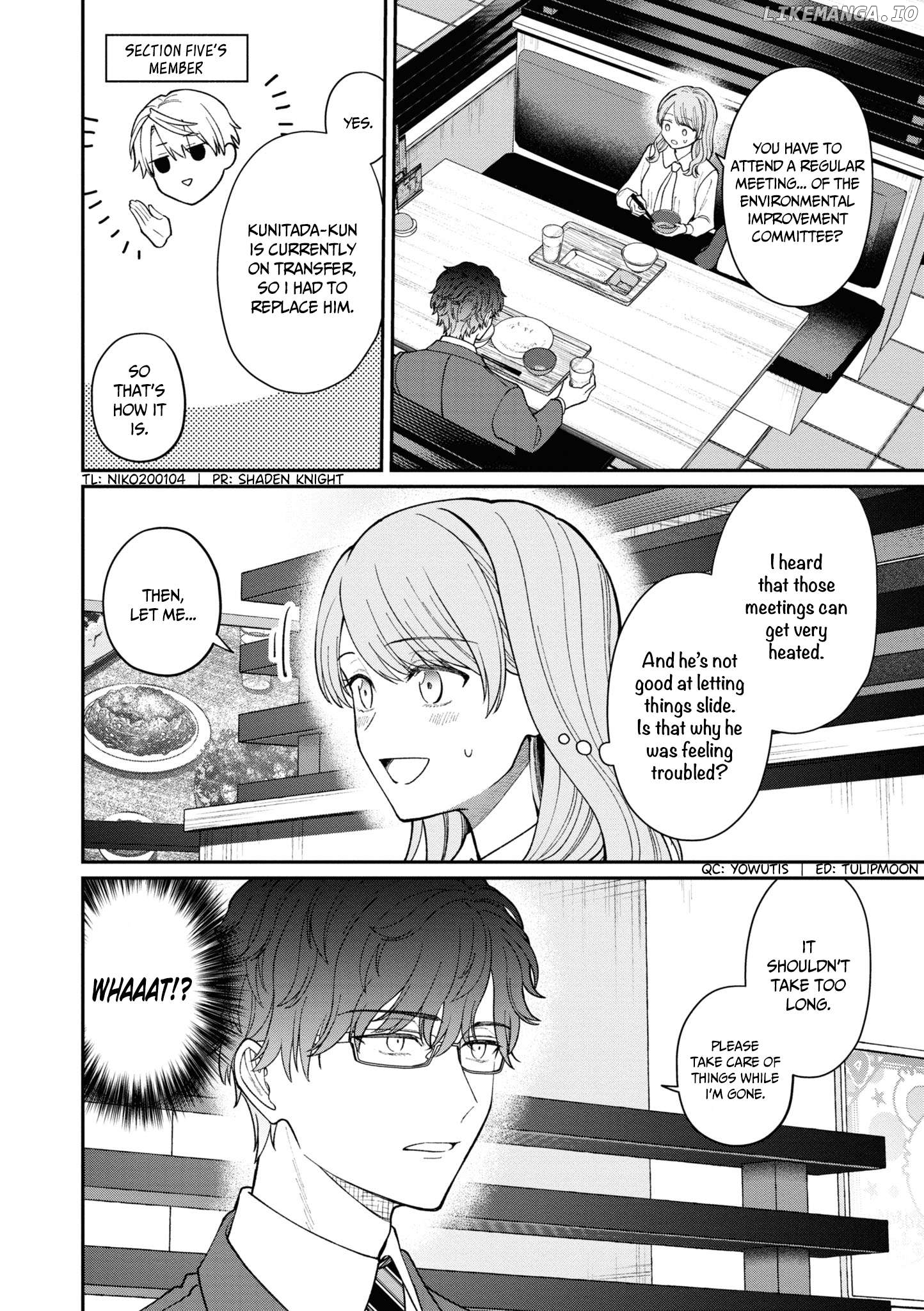 The New-Hire Who Could "Read" Emotions and the Unsociable Senpai Chapter 47 - page 3